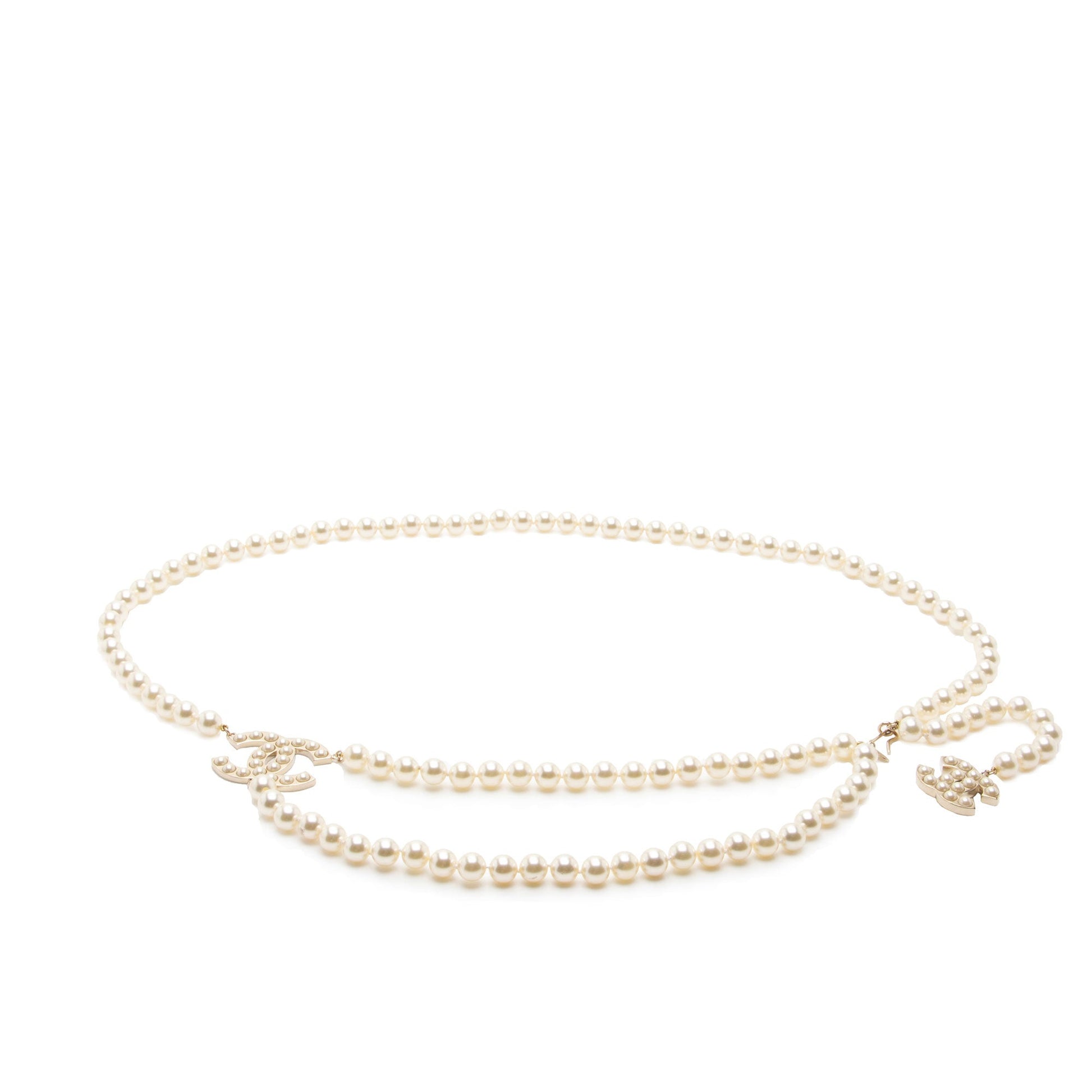 Chanel Pearl CC Belt