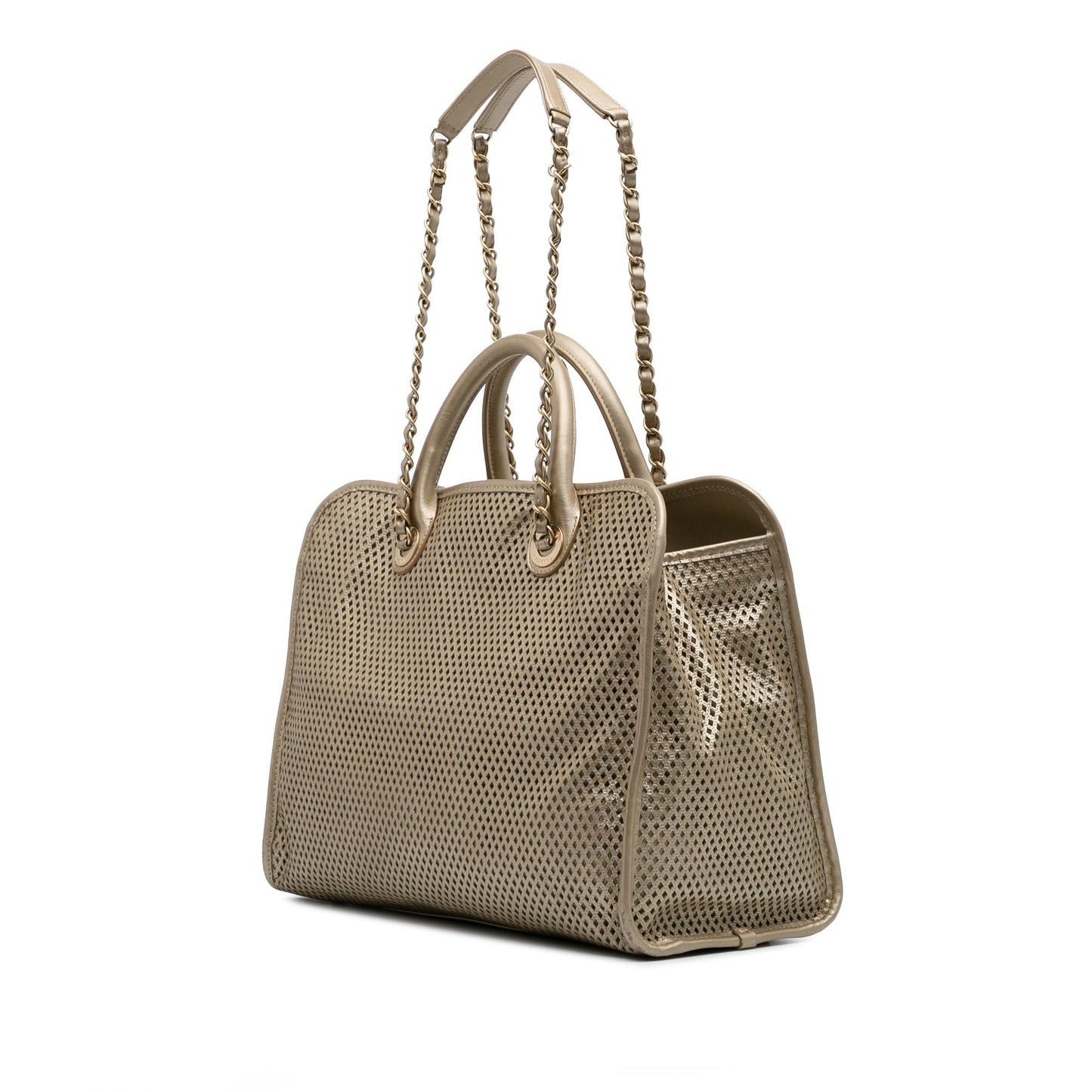 Chanel Perforated Tote Bag Chanel Perforated