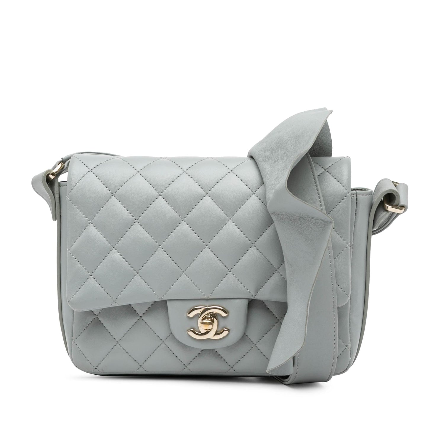 Chanel Quilted Calfskin Bolero de Flap Handbag