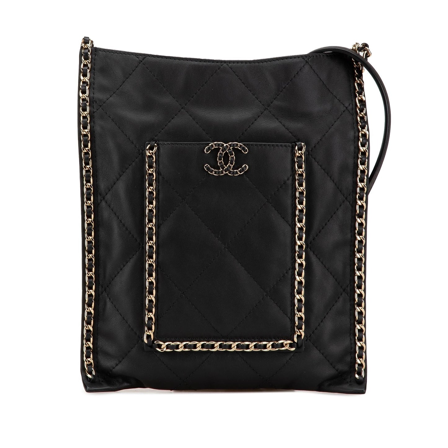Chanel Quilted Calfskin Flat Shoes