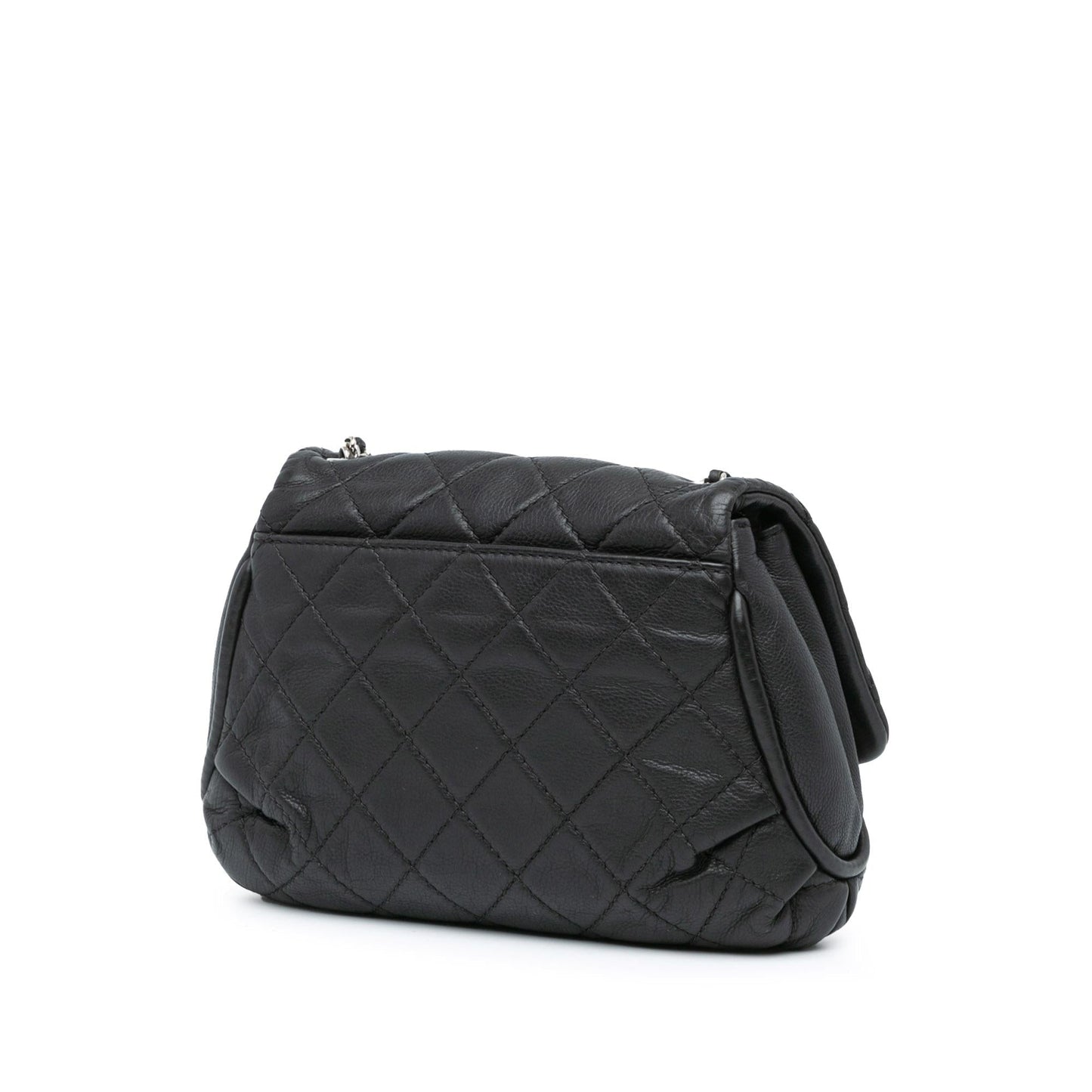 Chanel Quilted Calfskin Curvy Flap SHG-7XhJvX Handbag