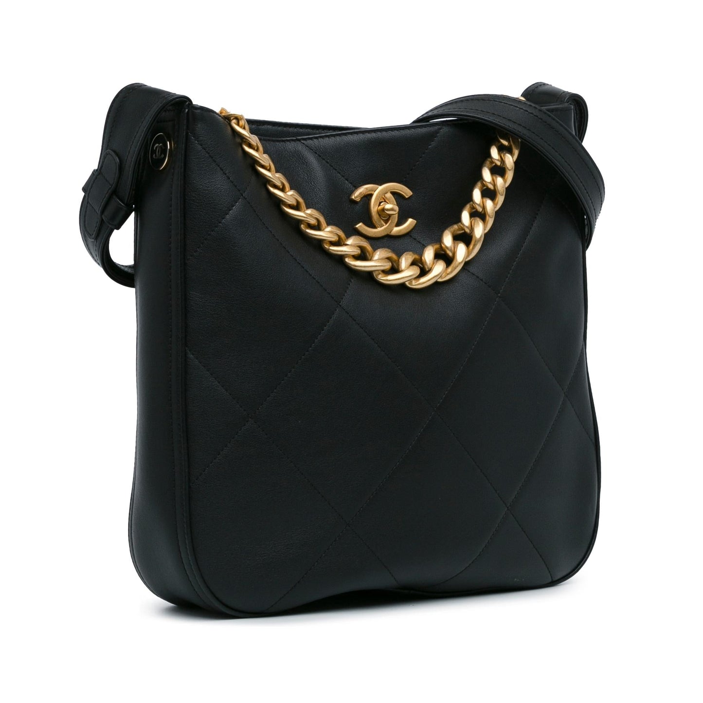 Chanel Quilted Calfskin Easy Mood Hobo SHG-NA7iAJ Shoulder Bag