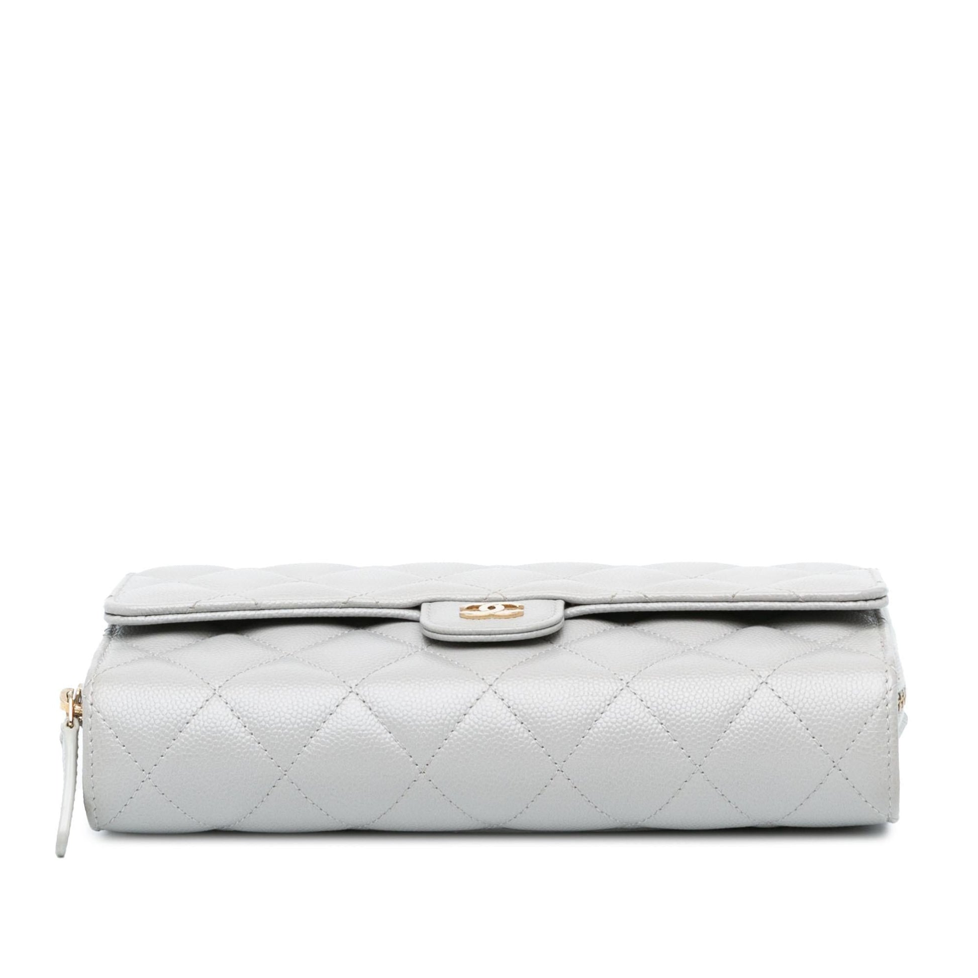 Chanel Quilted Caviar Phone Holder on SHG-7EdNxL Wallet Case