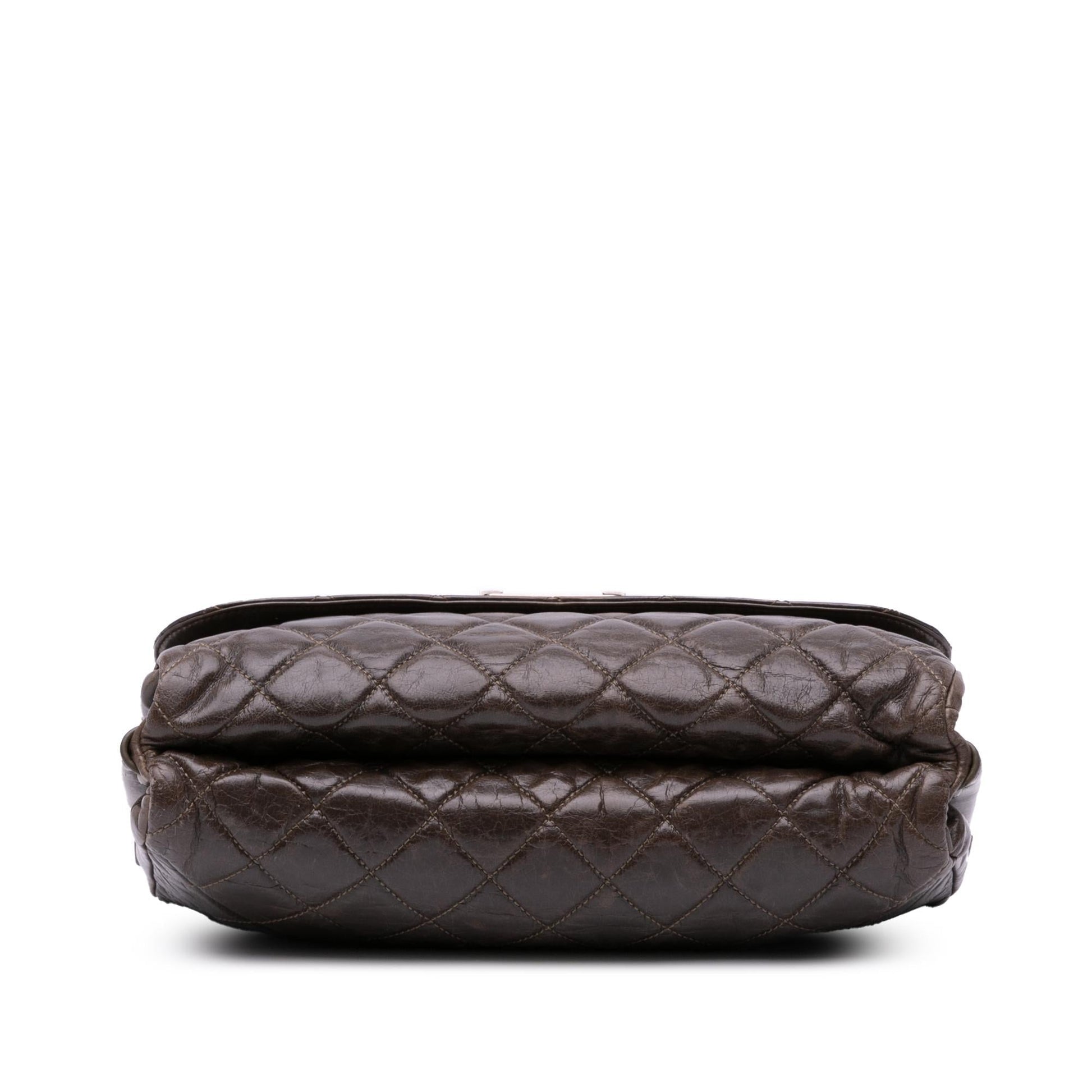 Chanel Quilted Glazed Calfskin Soft Boy Flap Handbag Flap 1