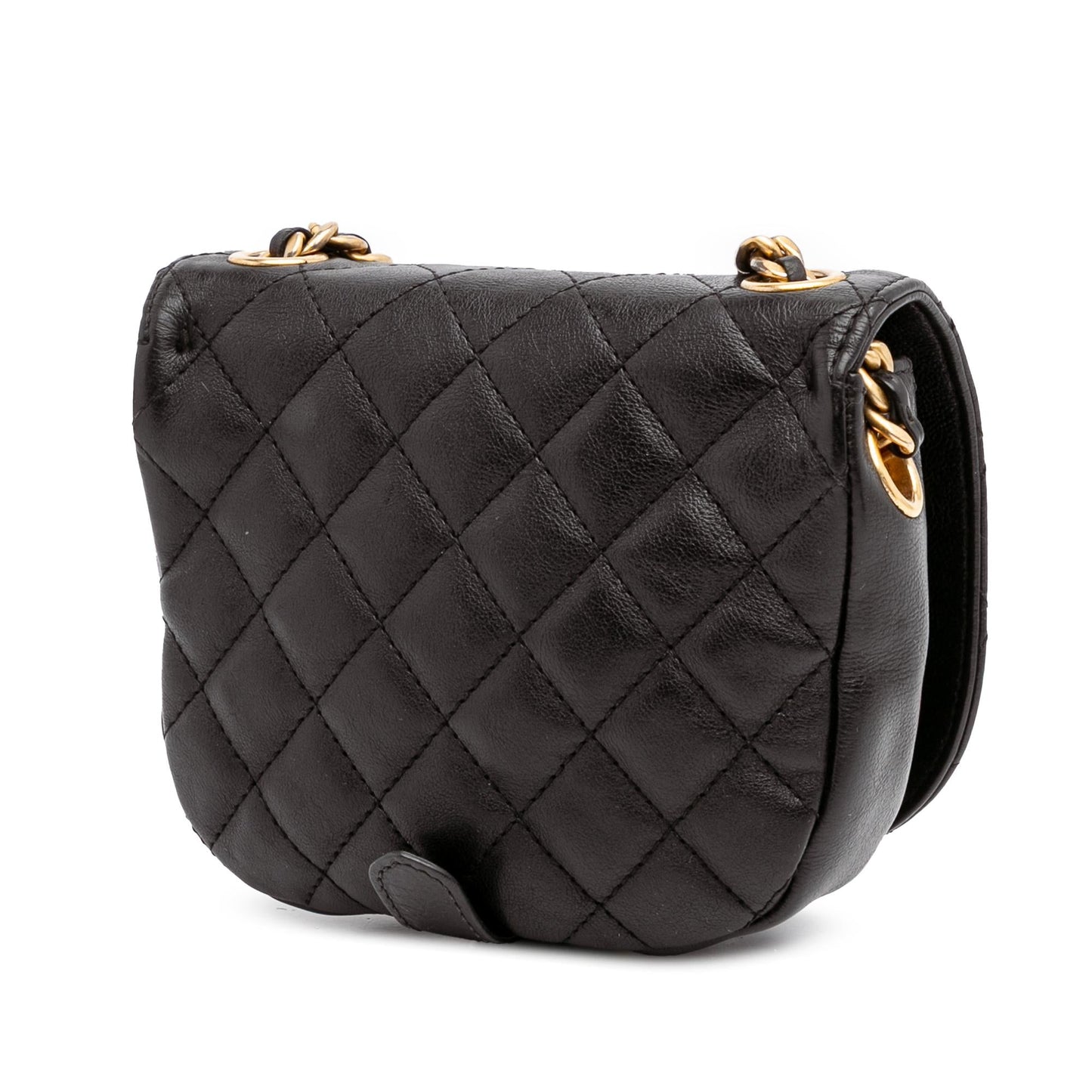 Chanel Quilted Grained Calfskin Casual Trip Messenger Bag Messenger 1
