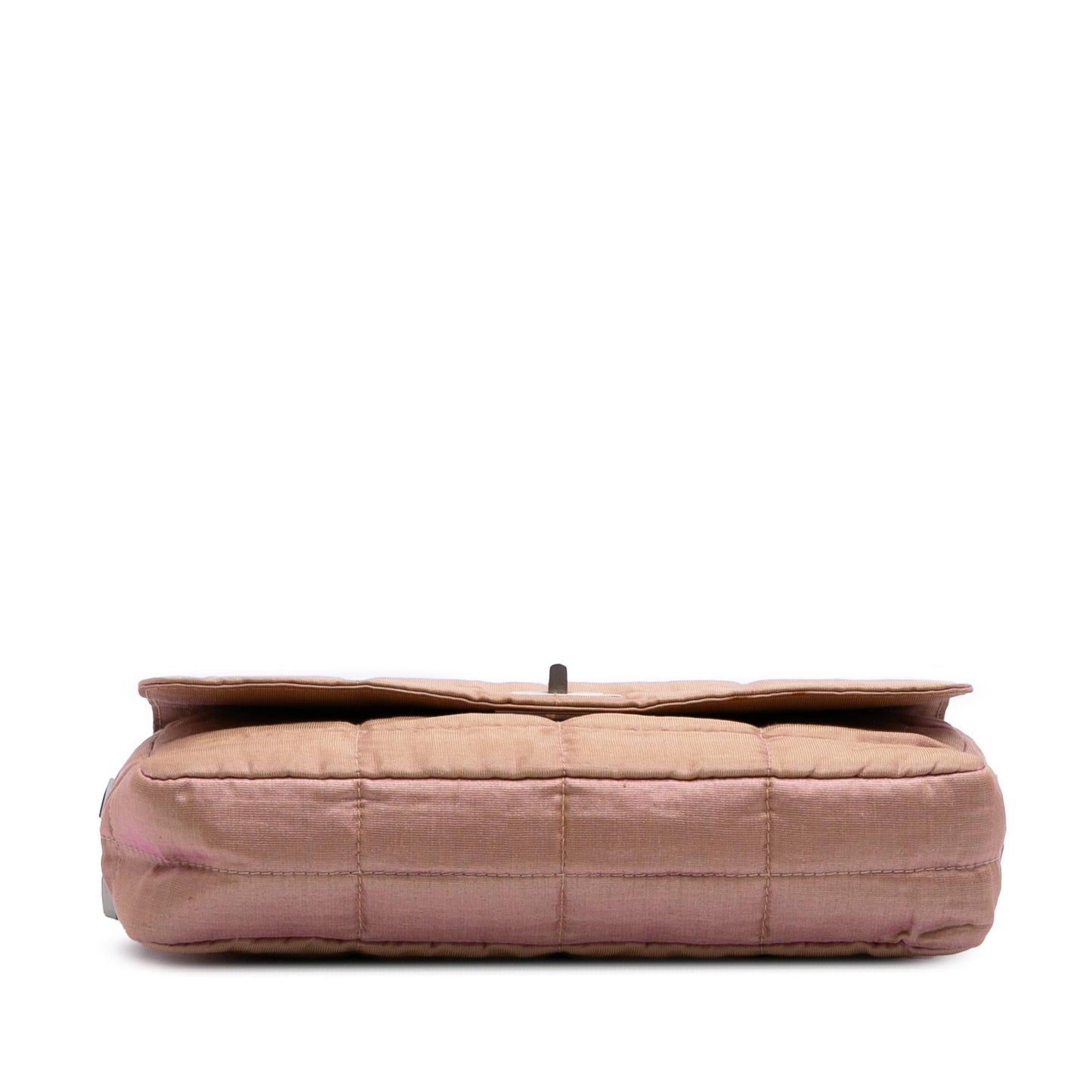 Chanel Quilted Iridescent Nylon Mademoiselle Flap Handbag