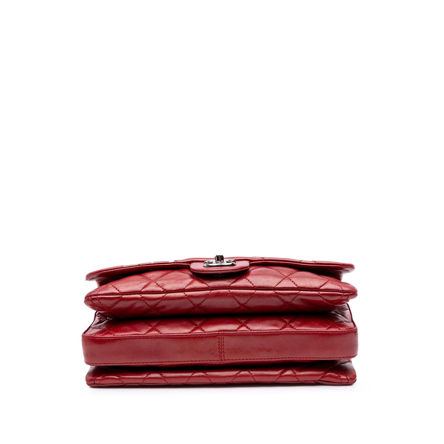Chanel Quilted Lambskin 3 Accordion Flap Handbag Flap 1