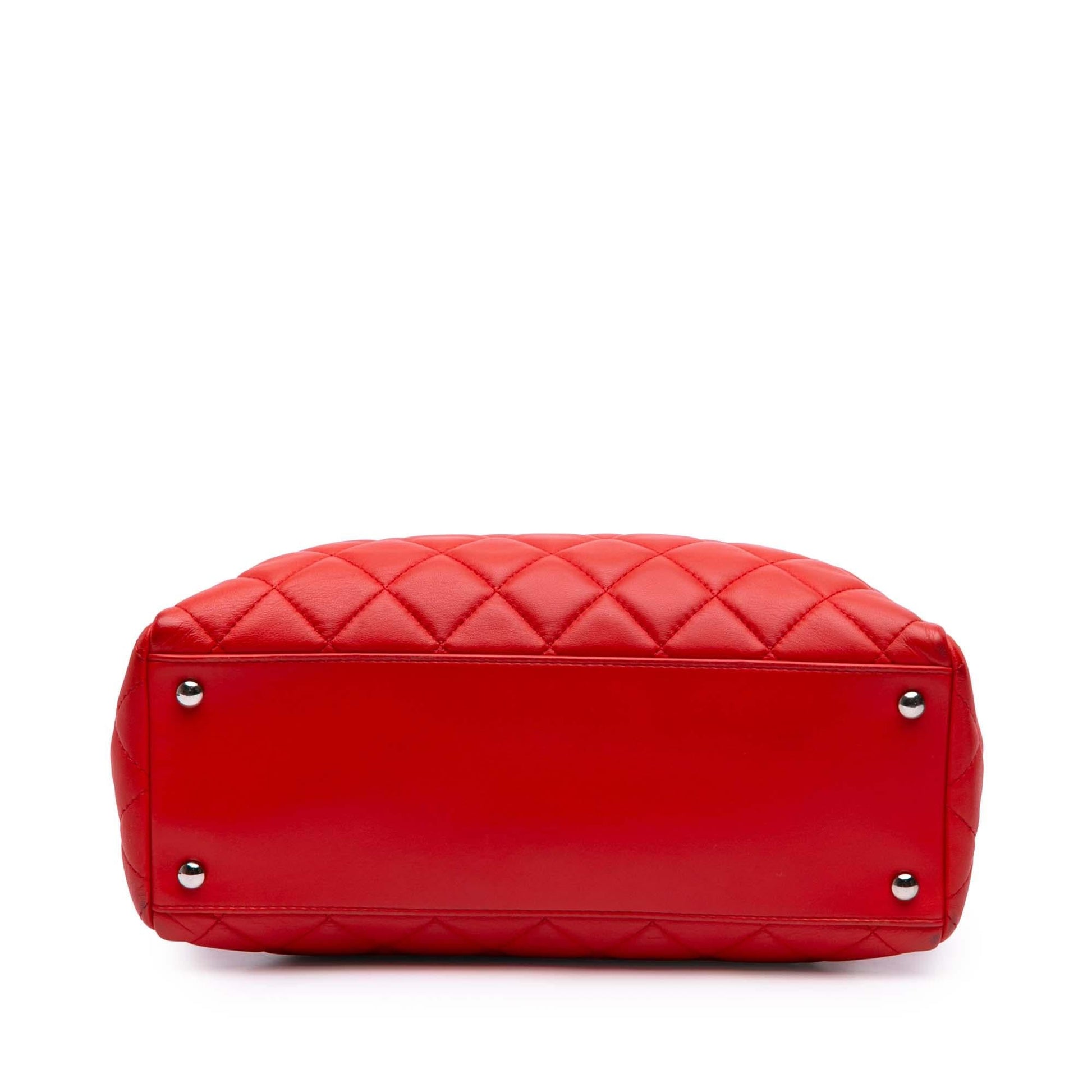 Chanel Quilted Lambskin 7 Tote Bag Tote 1