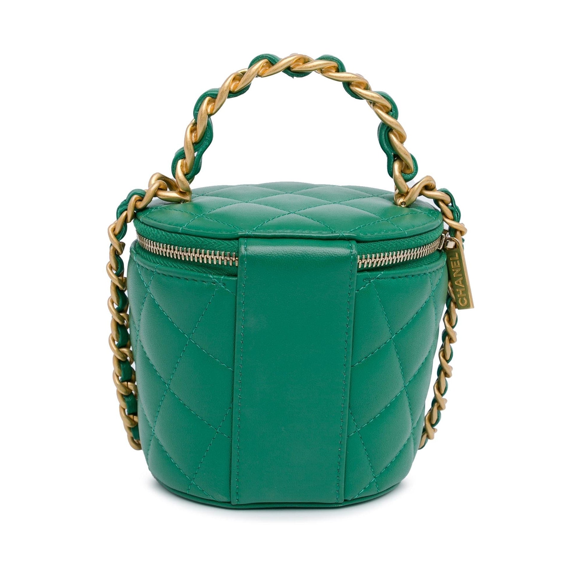 Chanel Quilted Lambskin Afternoon Tea Vanity SHG-mCCkay Handbag
