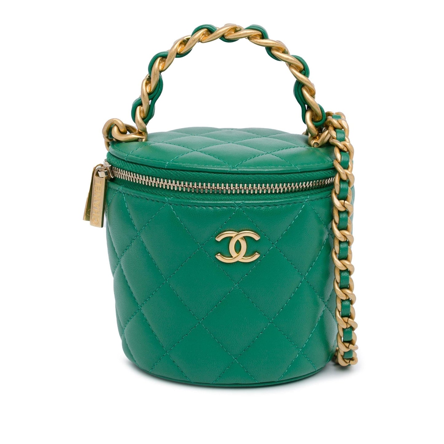 Chanel Quilted Lambskin Afternoon Tea Vanity SHG-mCCkay Handbag