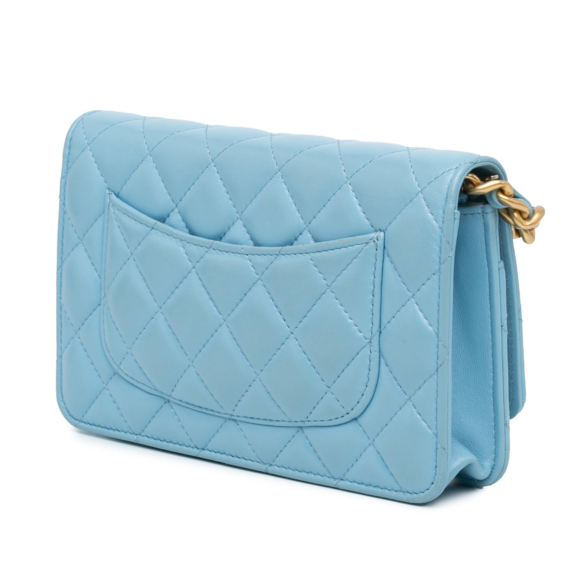 Chanel Quilted Lambskin Candy on Wallet Case