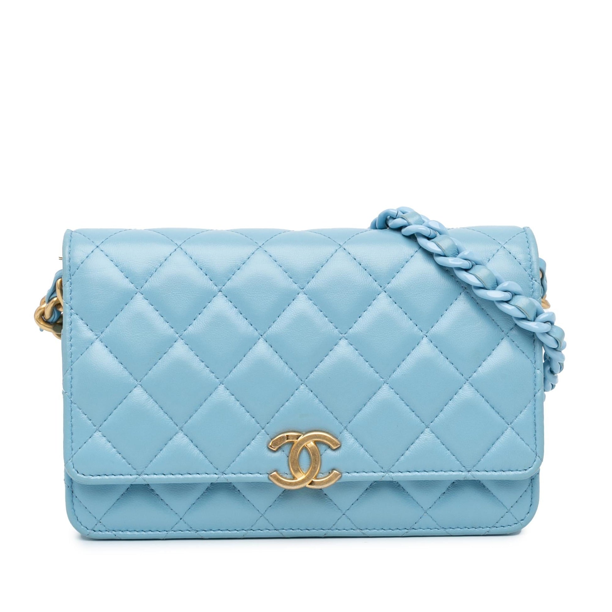 Chanel Quilted Lambskin Candy on Wallet Case Chain 1