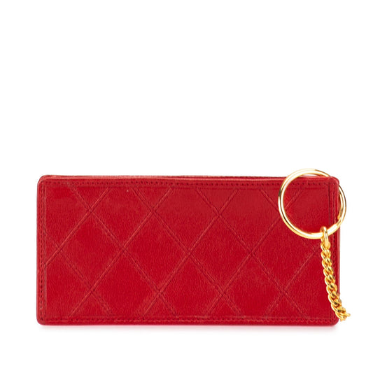 Chanel Quilted Lambskin Coin Handbag