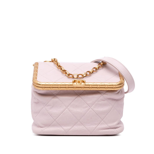 Chanel Quilted Lambskin My Crush Vanity Handbag Bag 2