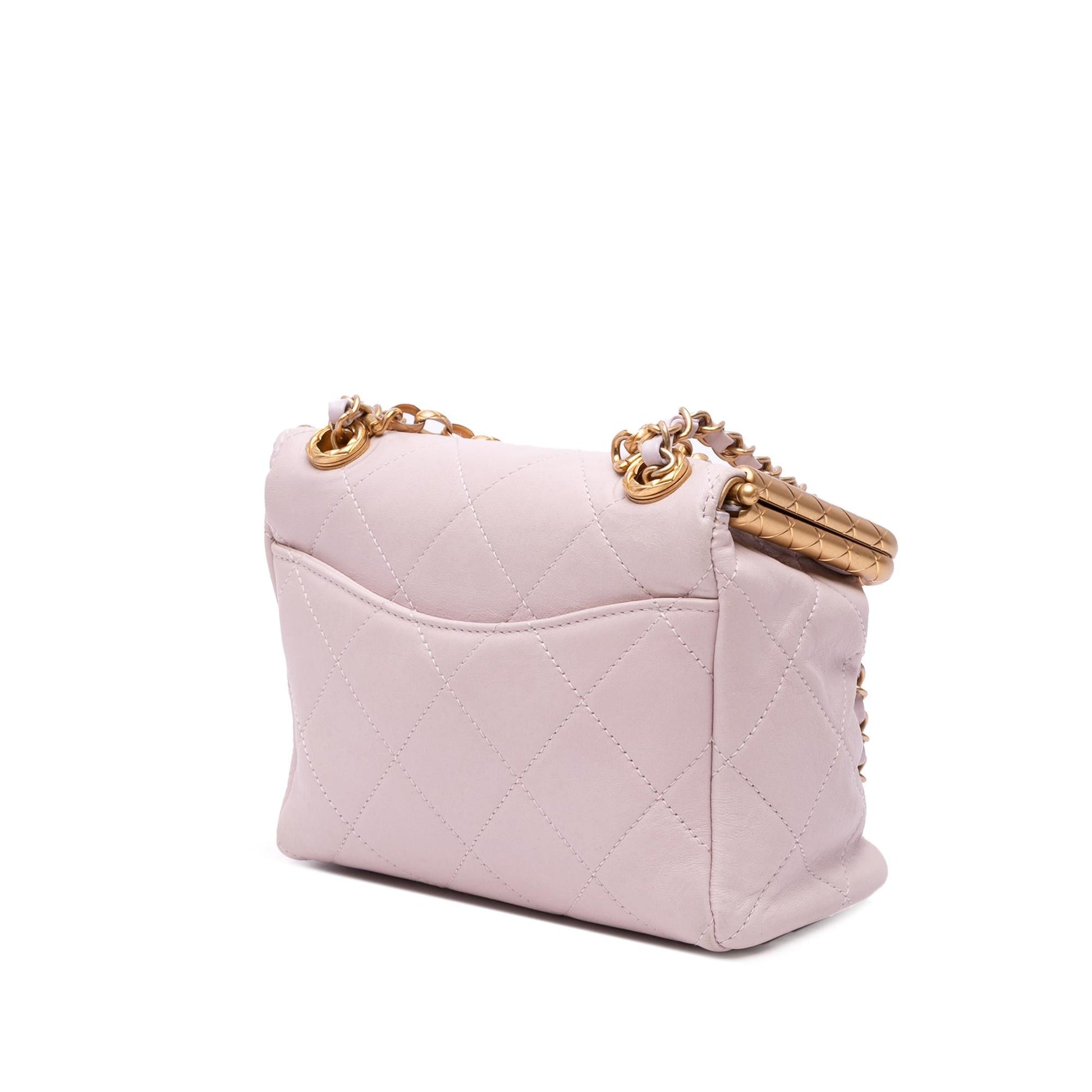 Chanel Quilted Lambskin My Crush Vanity Handbag Bag 2