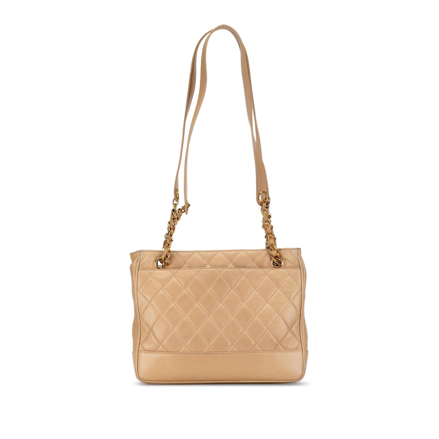 Chanel Quilted Lambskin Shoulder Bag Shg Eepips