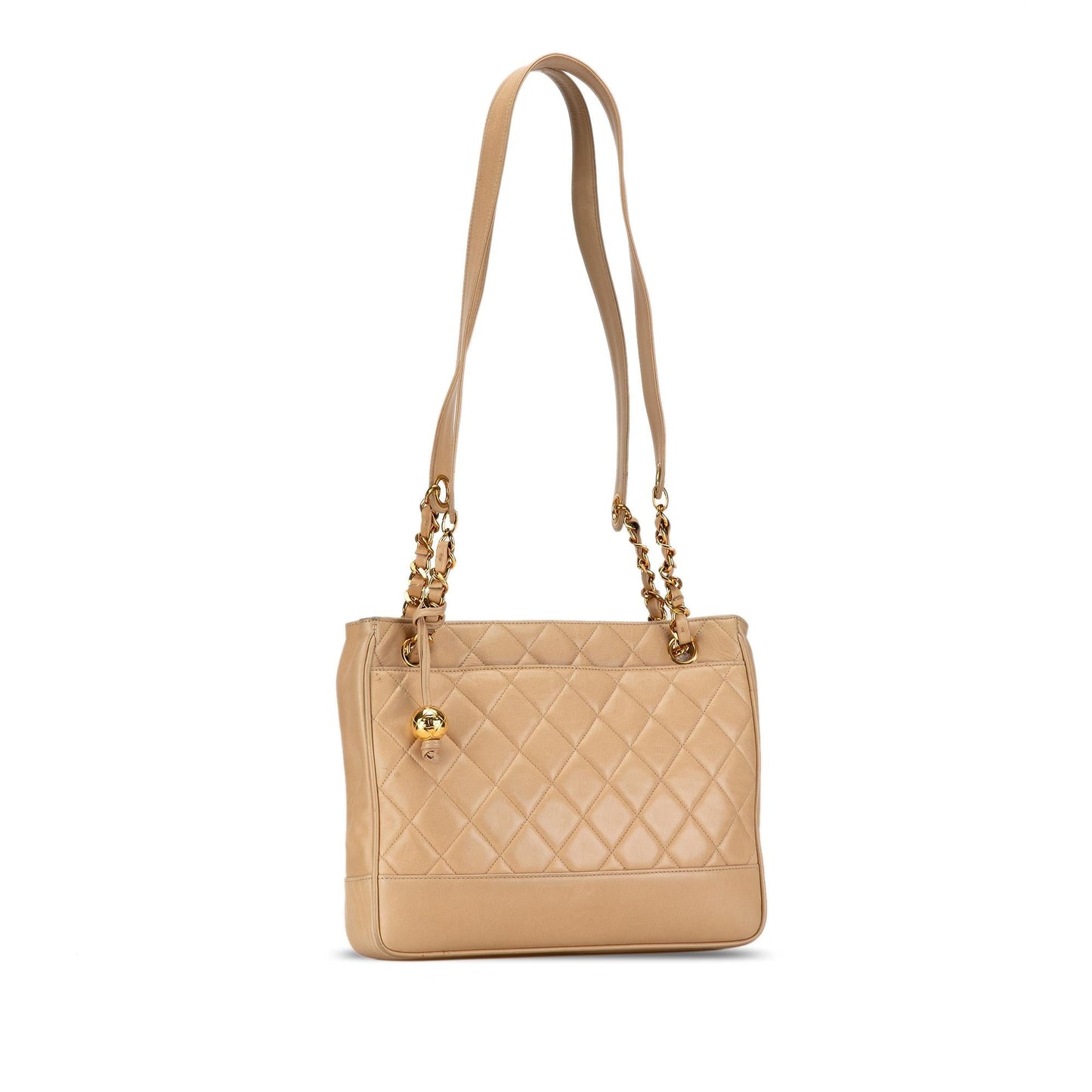 Chanel Quilted Lambskin Shoulder Bag Shg Eepips