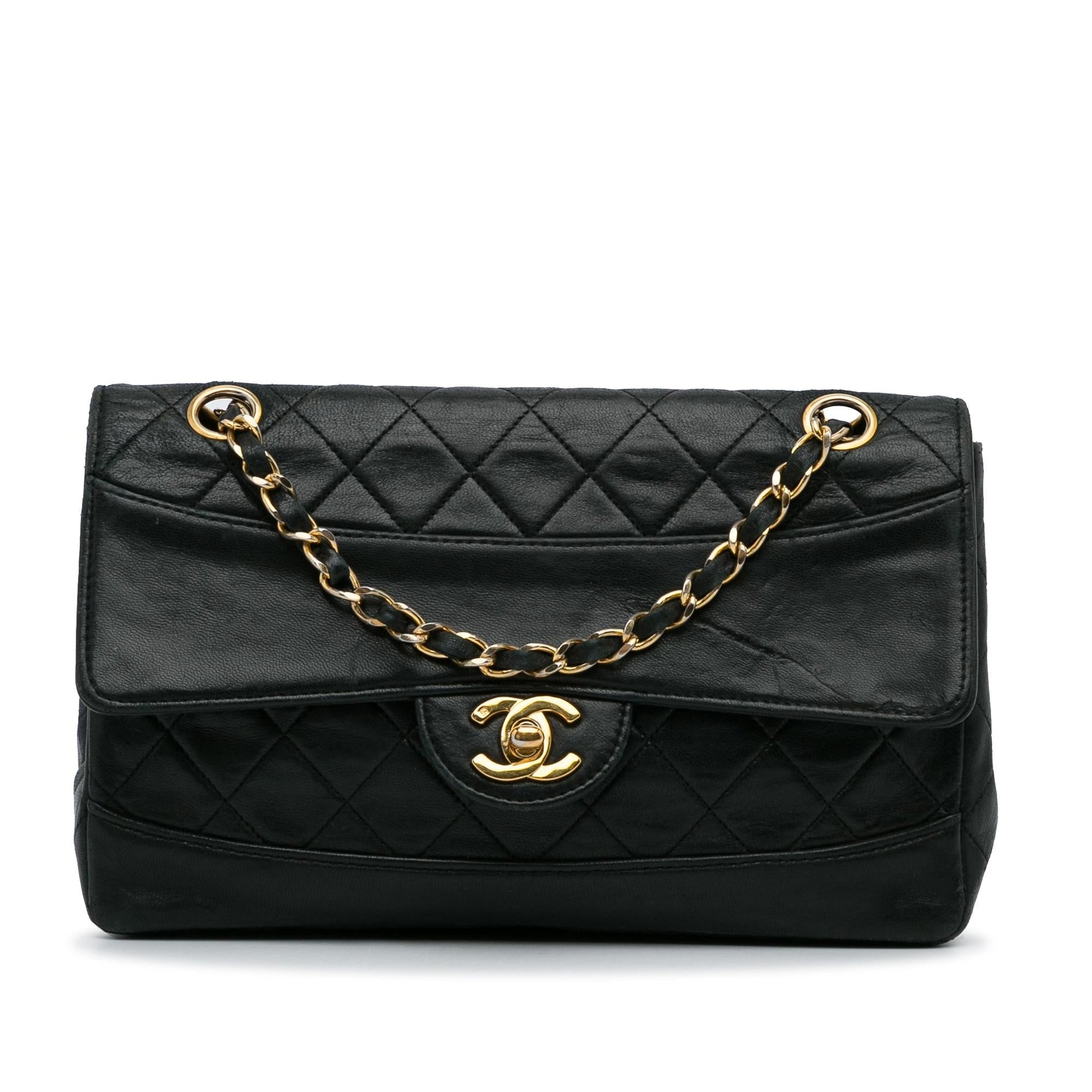 Chanel Quilted Lambskin Shoulder Bag Bag 3