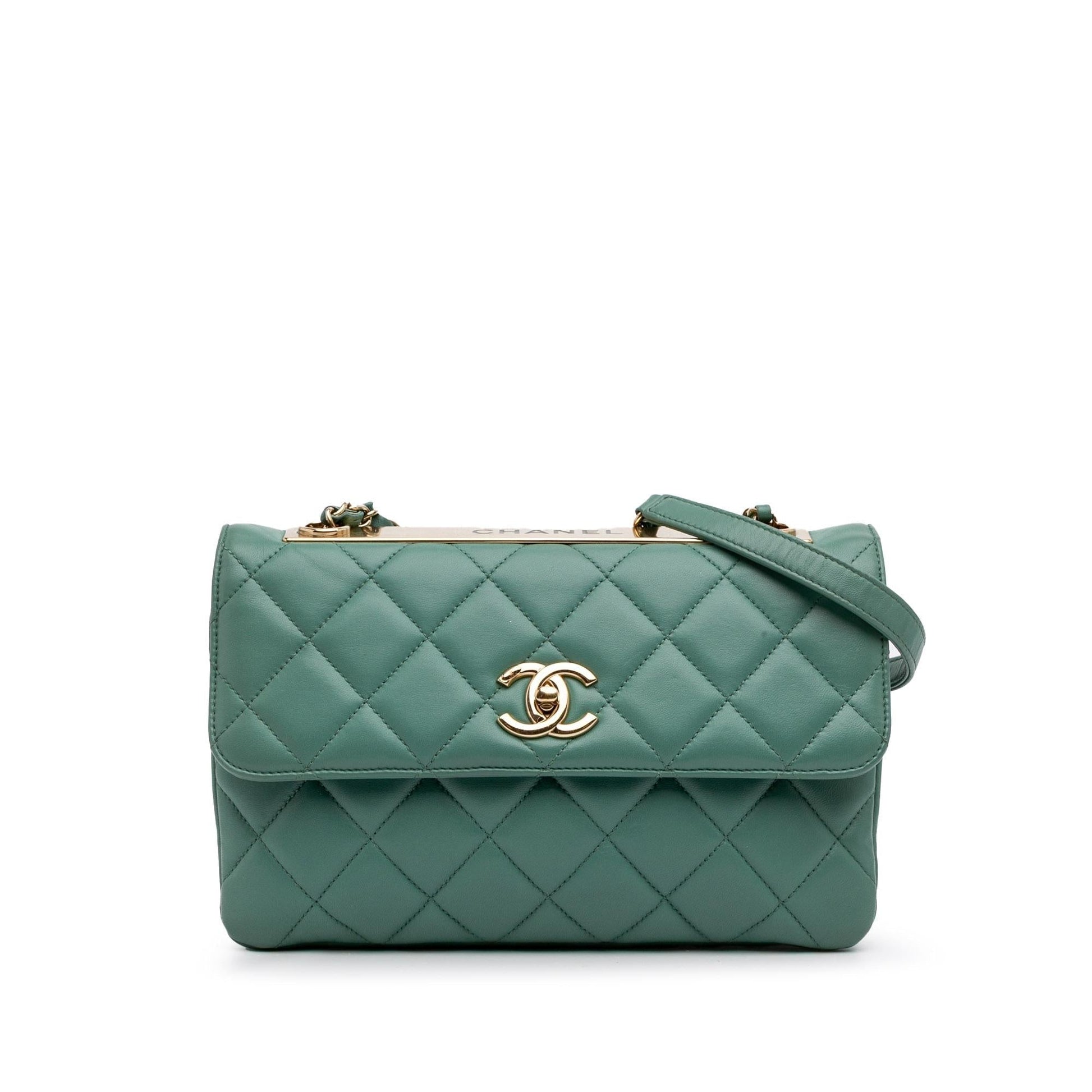 Chanel Quilted Lambskin Trendy CC Flap Handbag