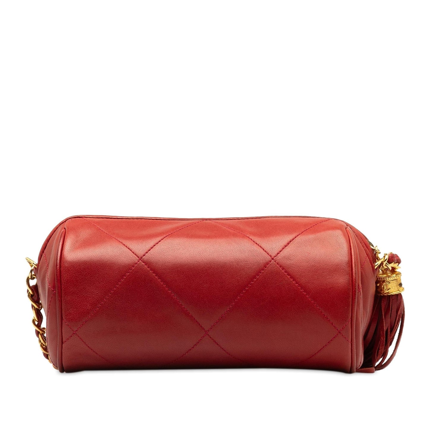 Chanel Quilted Tassel Barrel SHG-7xdOa3 Crossbody Bag