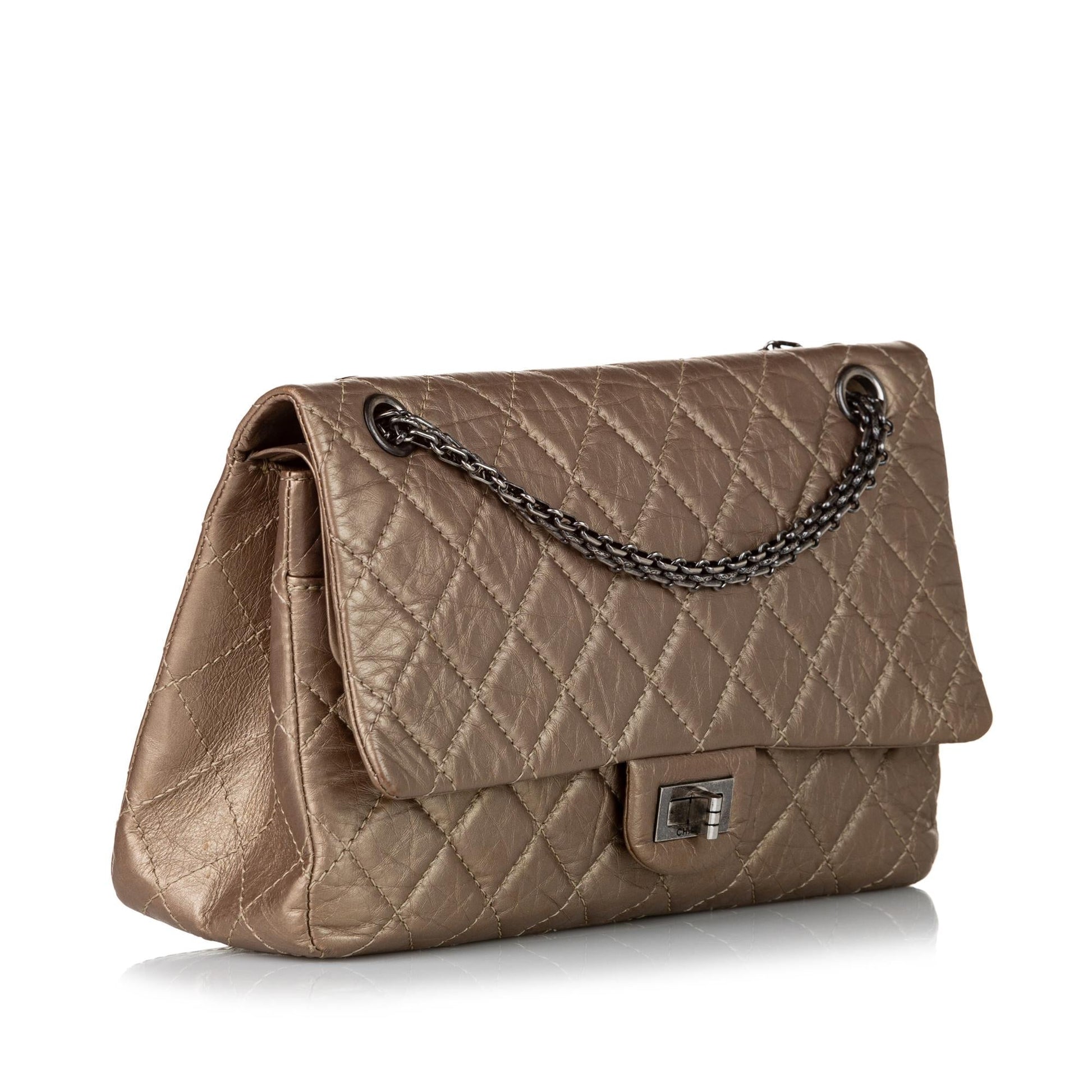 Chanel Reissue 228 Lambskin Double Flap SHG-g4GccW Shoulder Bag