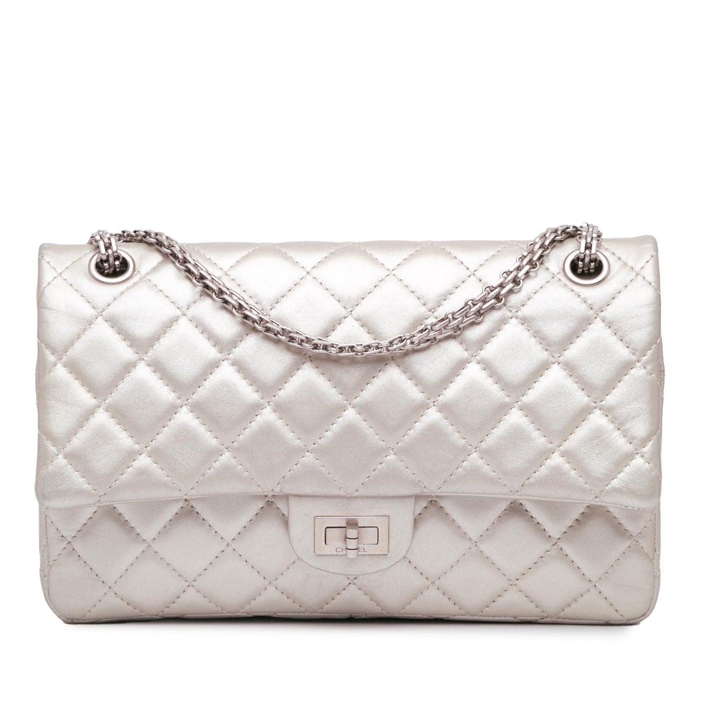 Chanel Reissue 2.55 Aged Calfskin Double Flap Handbag Shg Akte20