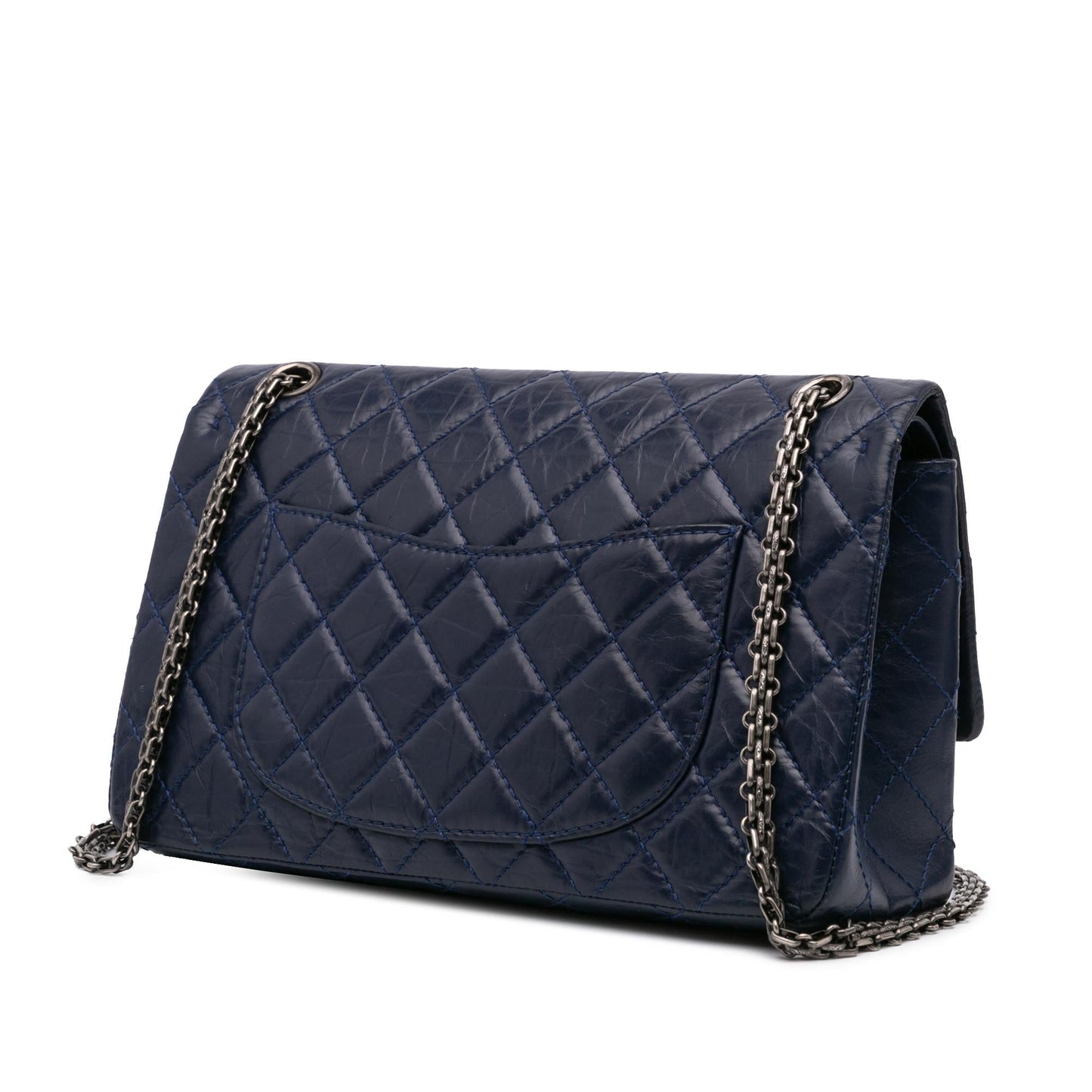 Chanel Reissue 2.55 Aged Calfskin Double Flap Handbag Flap 226