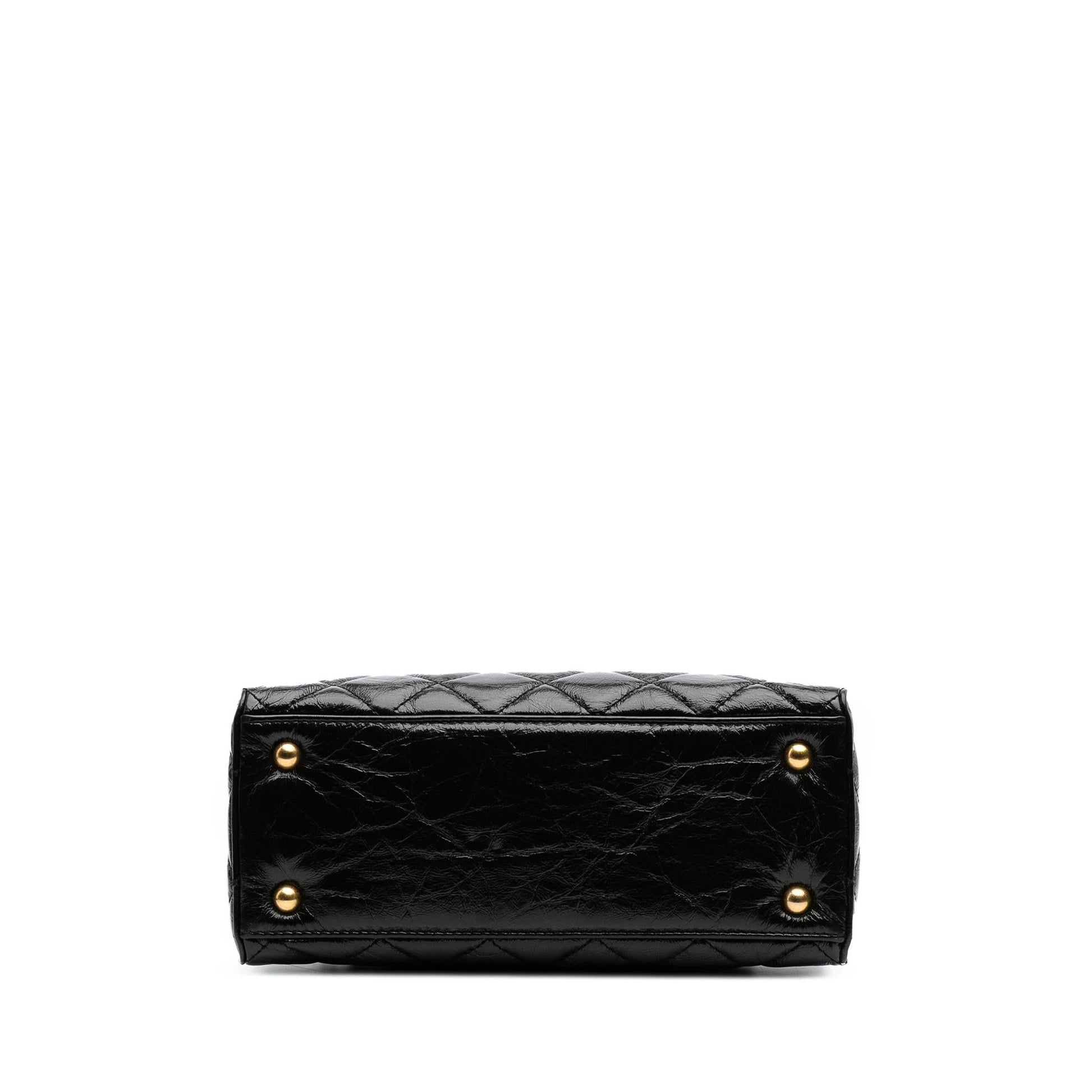 Chanel Reissue 2.55 Glazed Crackled Calfskin Shopping Handbag