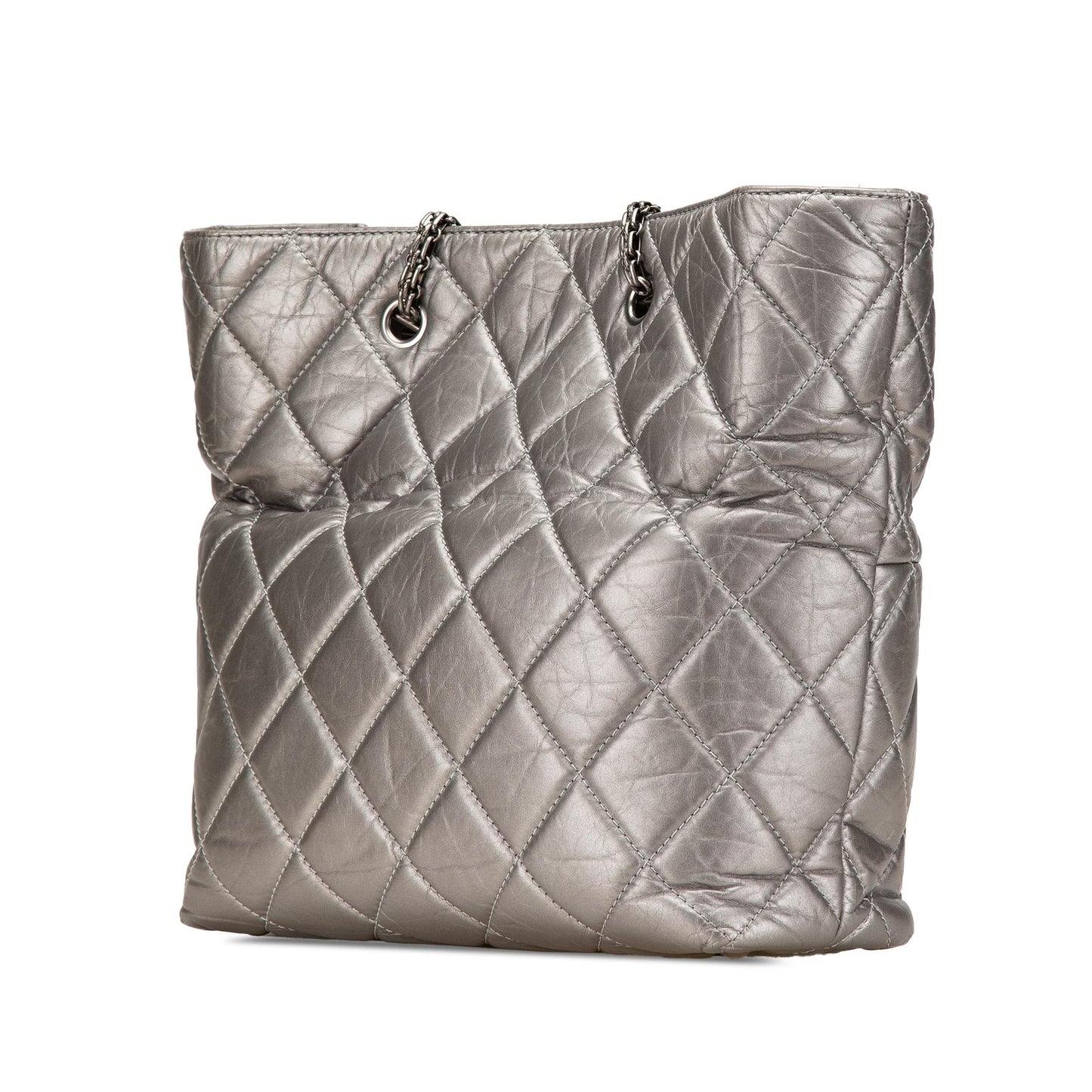 Chanel Reissue 2.55 Quilted Aged Calfskin Tote Bag