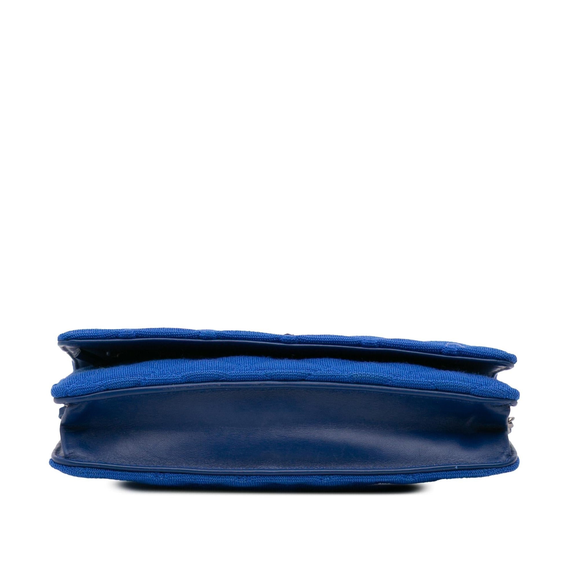 Chanel Reissue 2.55 Quilted Jersey On Wallet Case