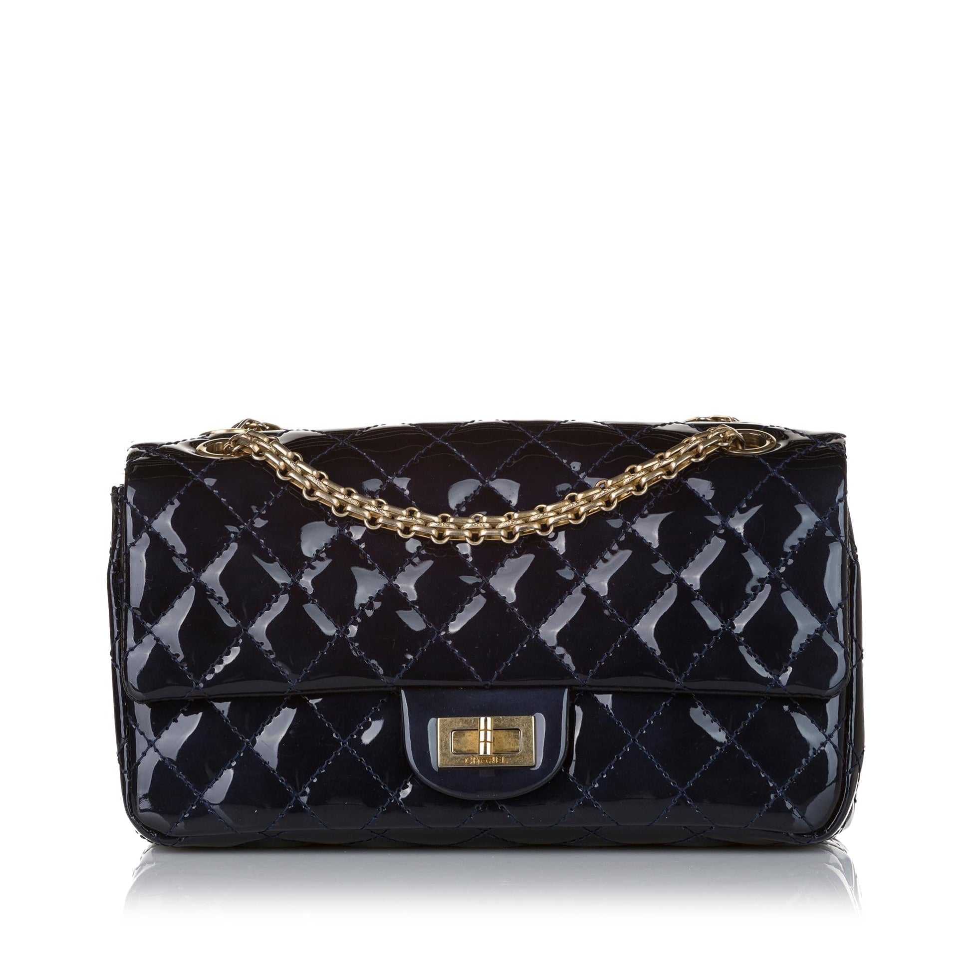 Chanel Reissue Patent Flap SHG Leather Shoulder Bag Bag Shg