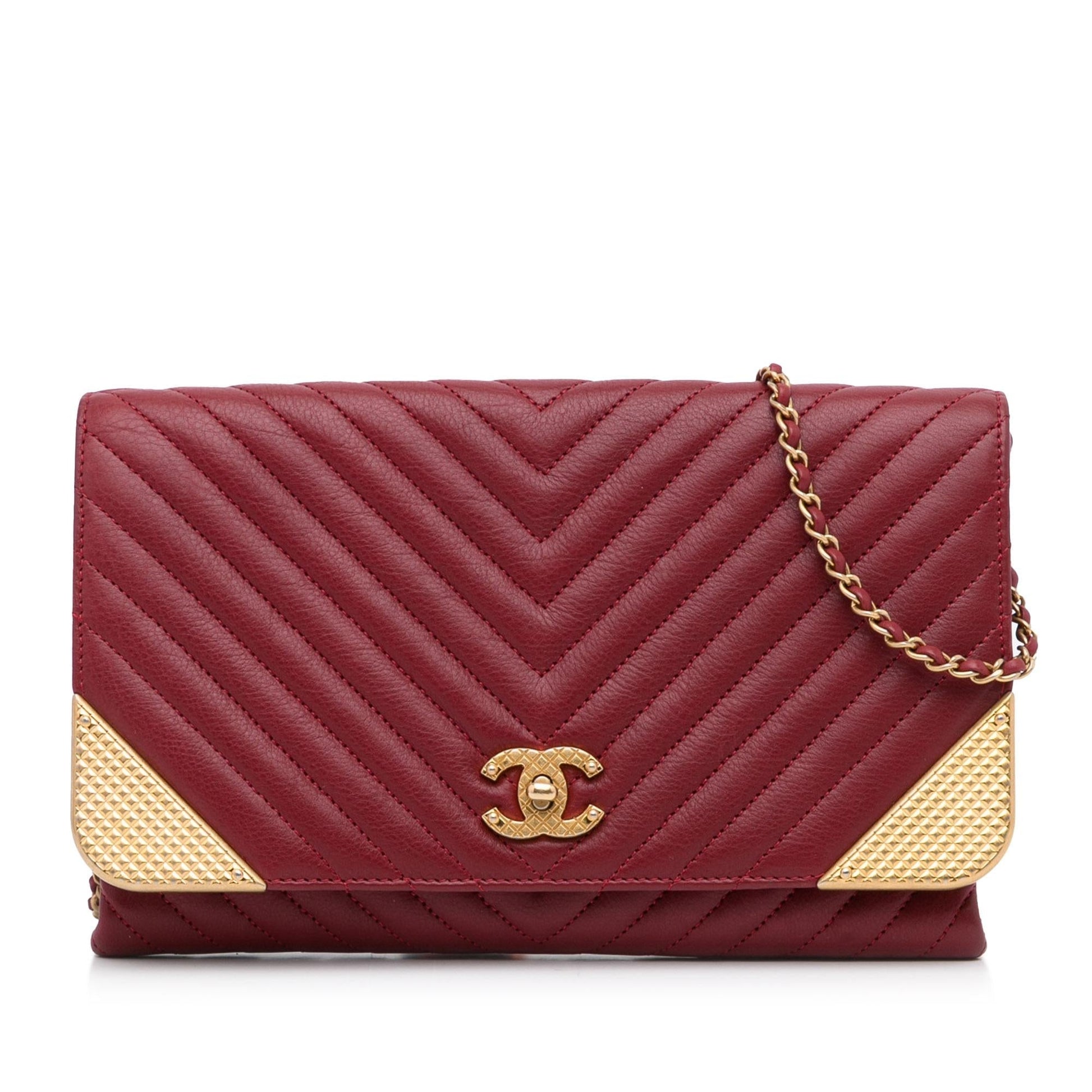 Chanel Rock Corner Chevron Flap SHG-xAzd8d Shoulder Bag