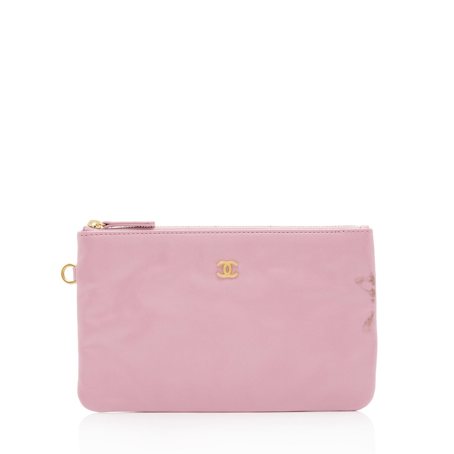Chanel Shiny Calfskin 22 Pochette SHF-luFryp Small Clutch Bag