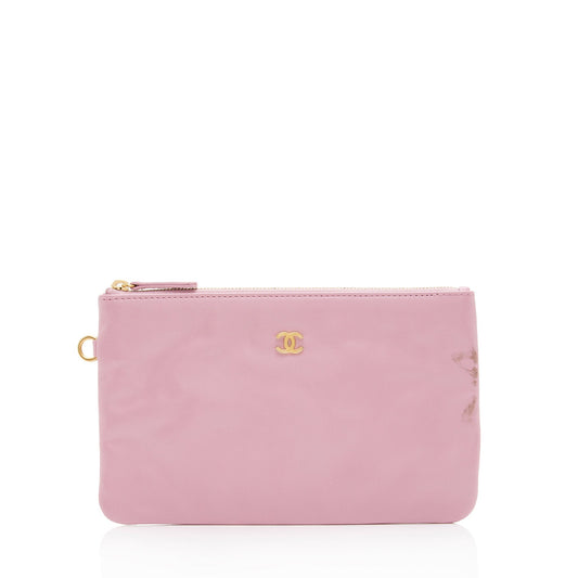 Chanel Shiny Calfskin 22 Pochette SHF-luFryp Small Clutch Bag