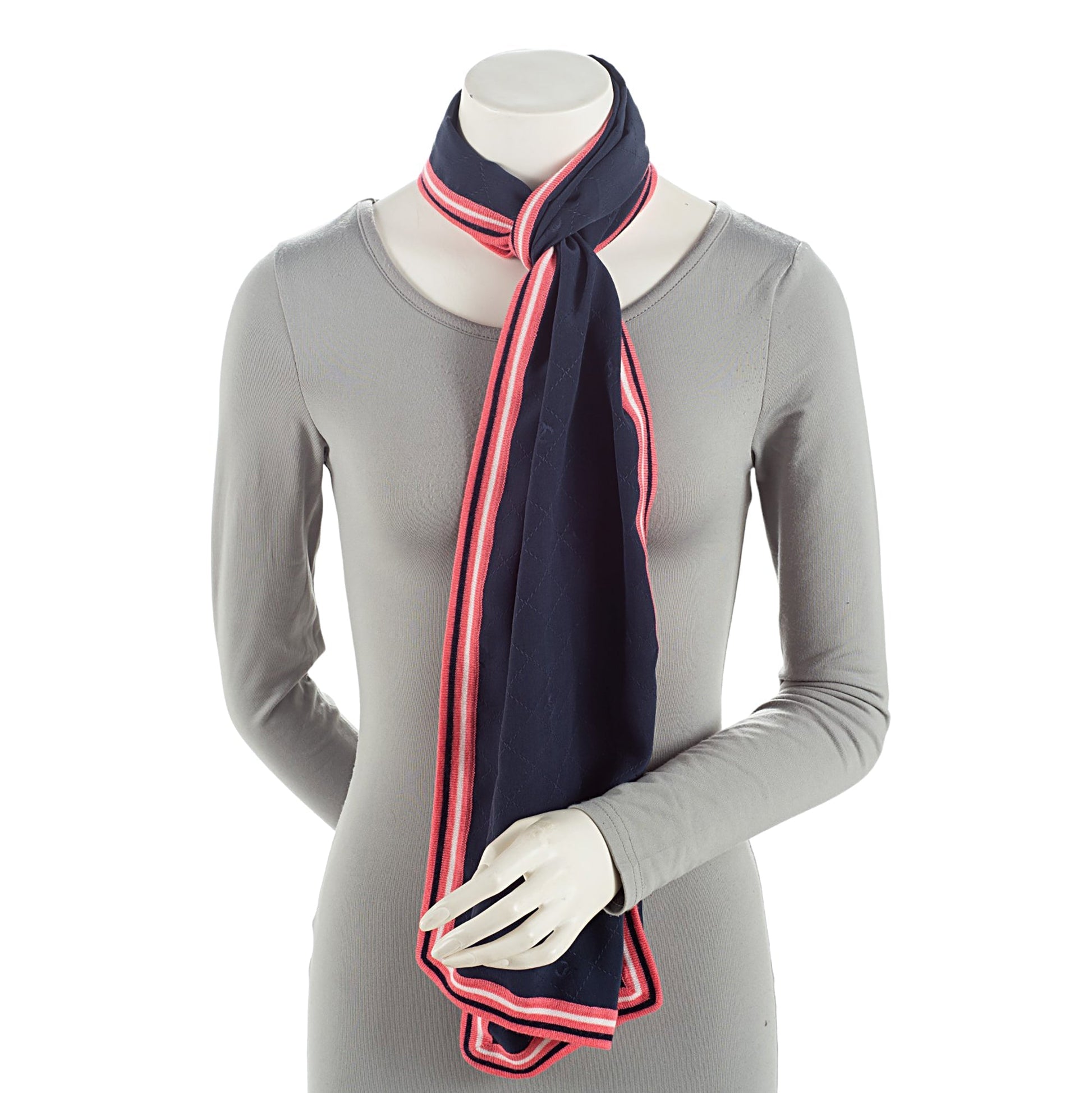 Chanel Silk Wool Scarf SHF-GMZvuh