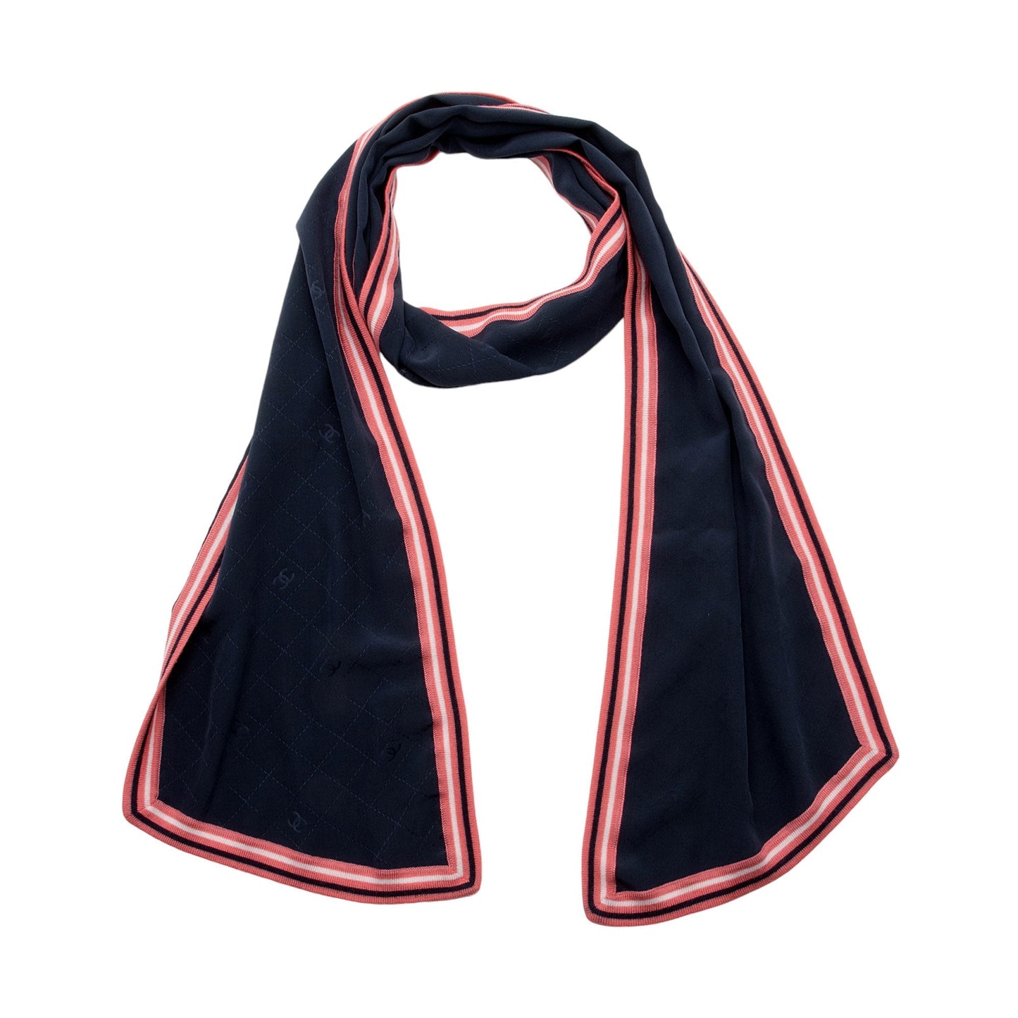 Chanel Silk Wool Scarf SHF-GMZvuh