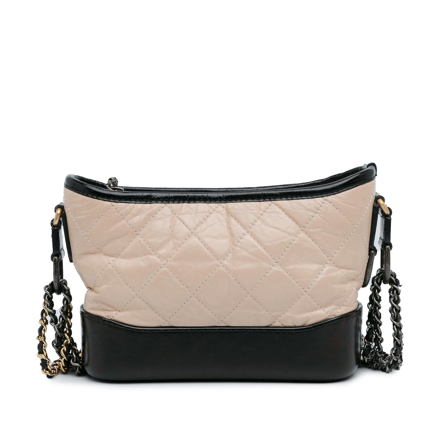Chanel Aged Calfskin Gabrielle Hobo SHG-BZRlCl Small Shoulder Bag