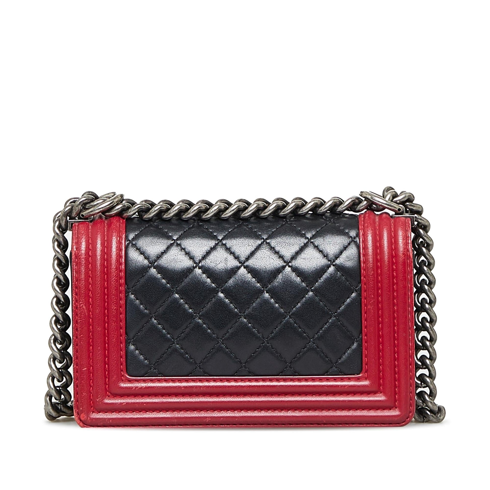 Chanel Bicolor Boy SHG-pSxvLC Small Handbag