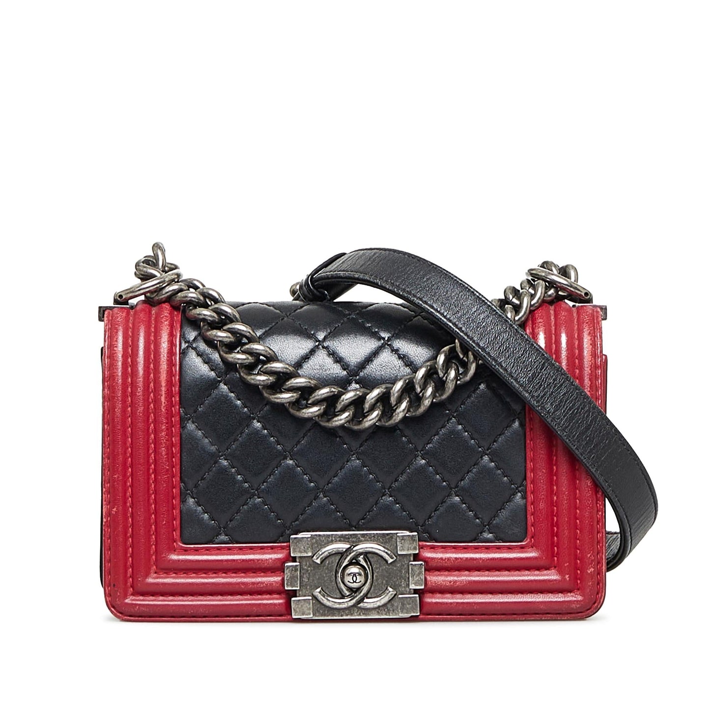 Chanel Bicolor Boy SHG-pSxvLC Small Handbag
