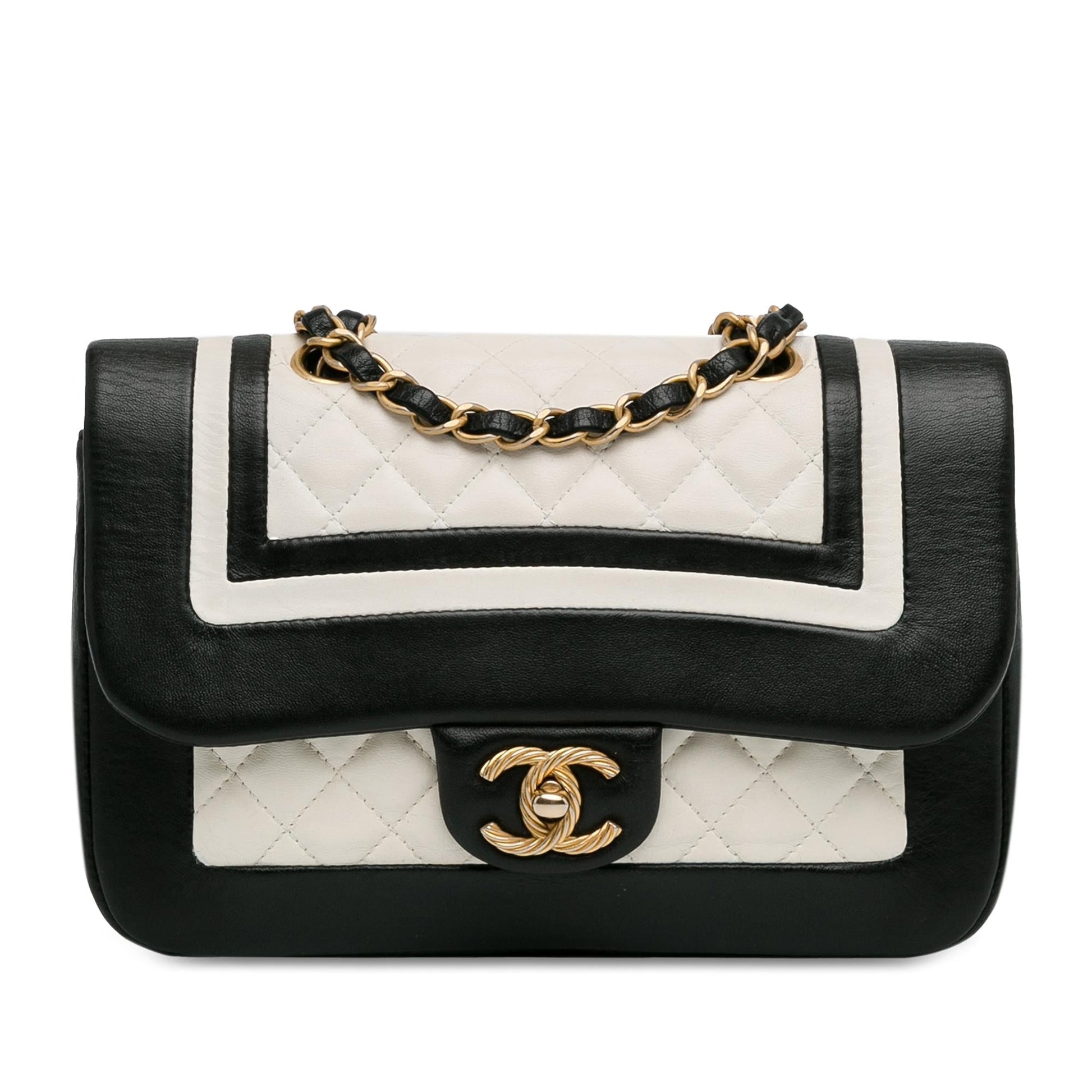 Chanel Bicolor Lambskin Paris Cosmopolite Flap SHG-yTuQ45 Small Handbag