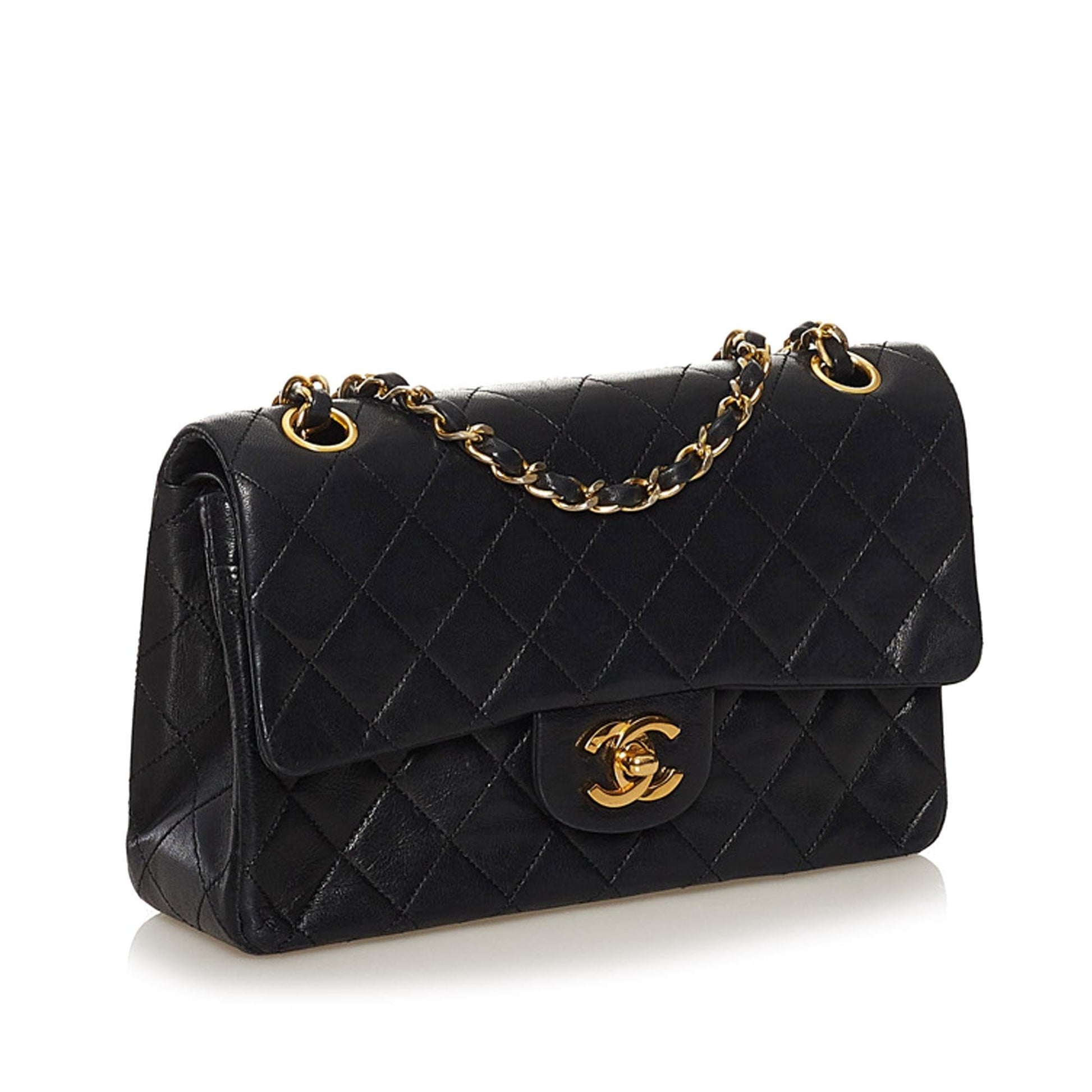 Chanel CC Matelasse Lambskin Flap SHG-DBYdA1 Small Shoulder Bag