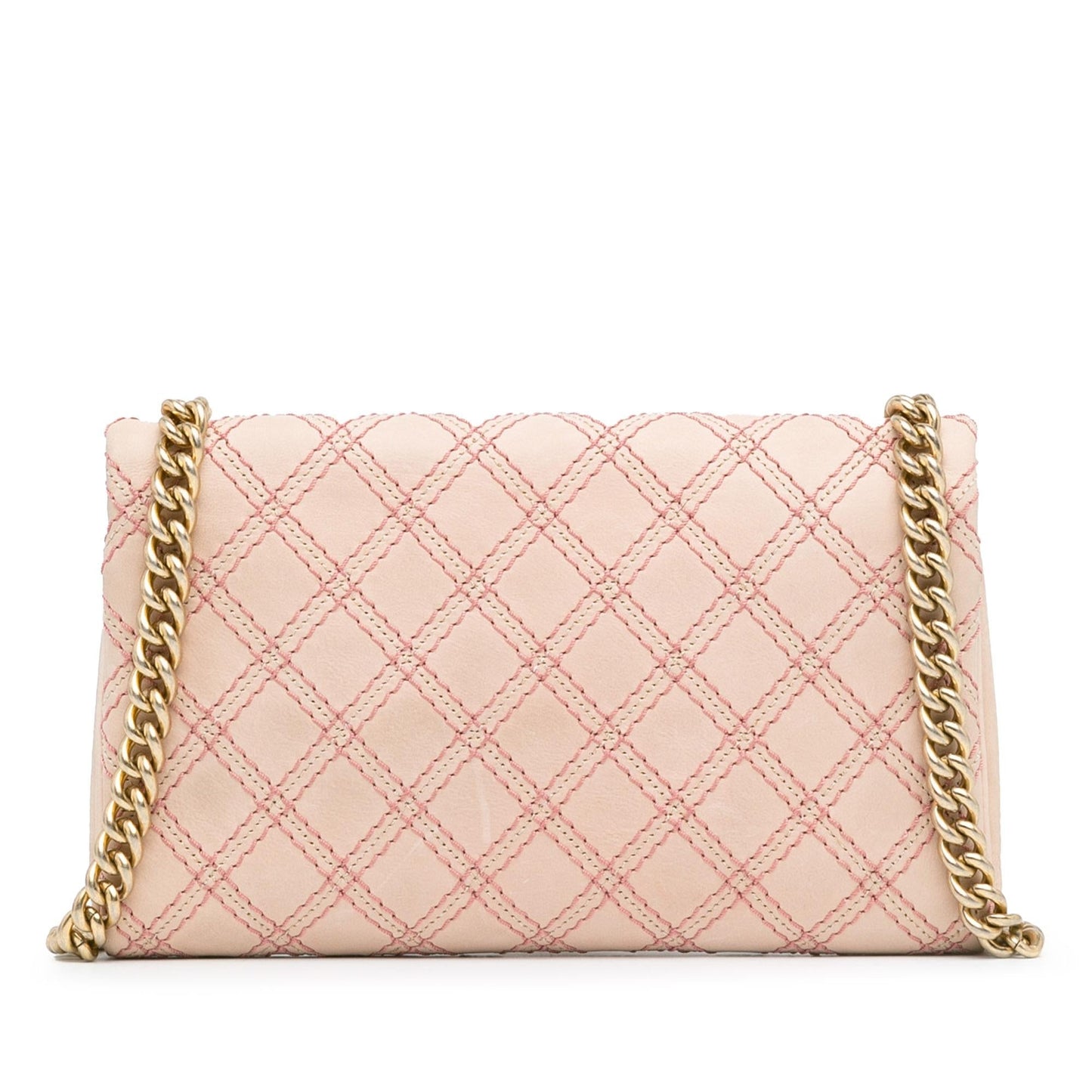 Chanel Calfskin Triple Stitched Flap SHG-MqcPxP Small Handbag