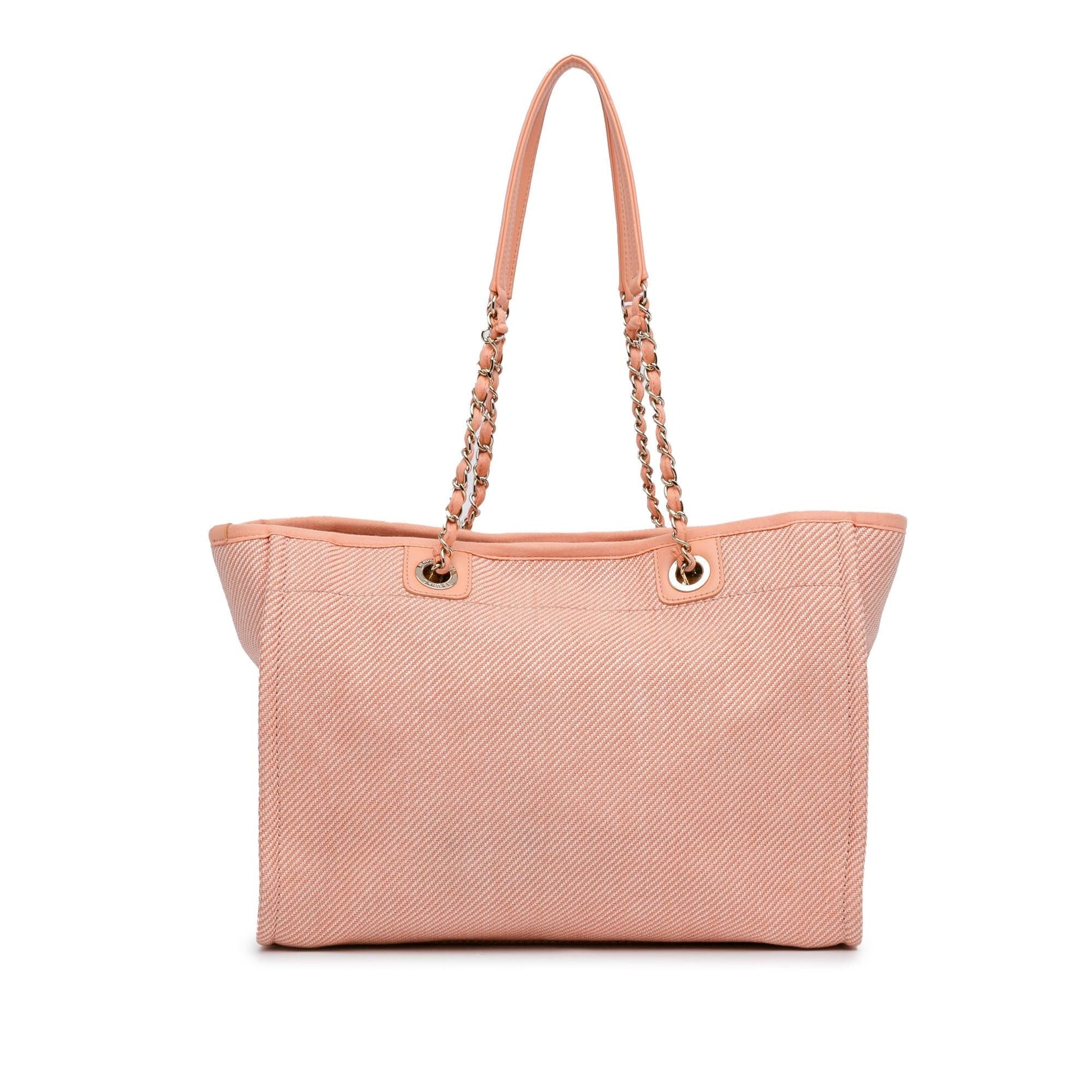 Chanel Deauville SHG-rezop6 Small Canvas Tote Bag