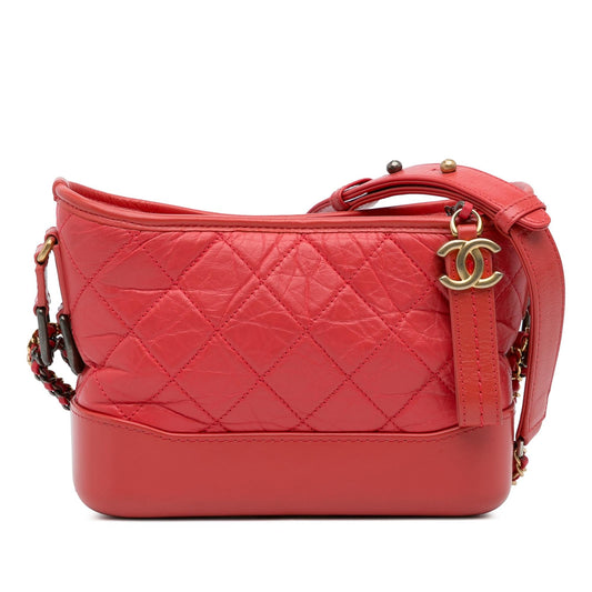 Chanel Small Chevron Lambskin Gabrielle Crossbody (SHG-CK0Rtr)