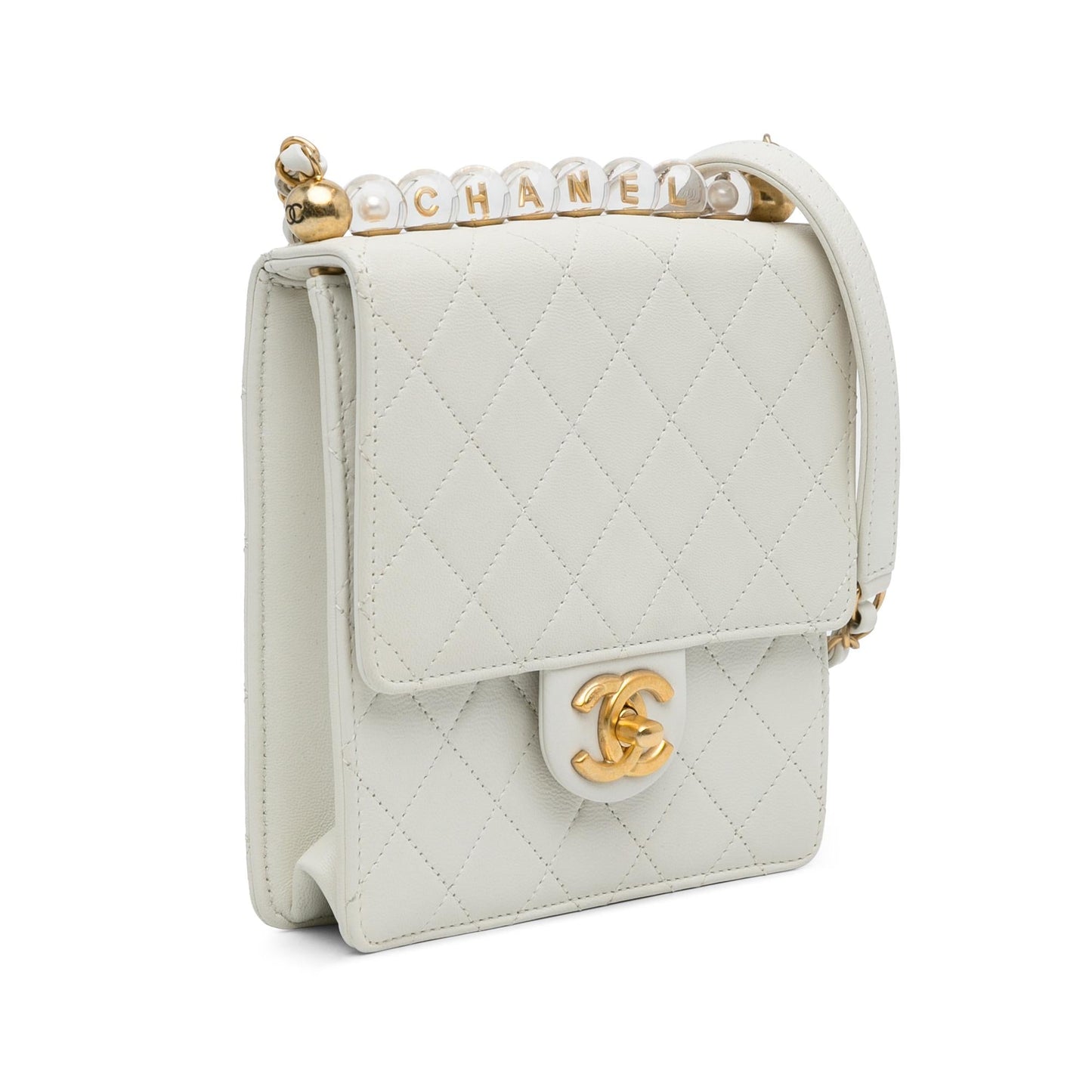 Chanel Chic Pearls Flap Small Handbag