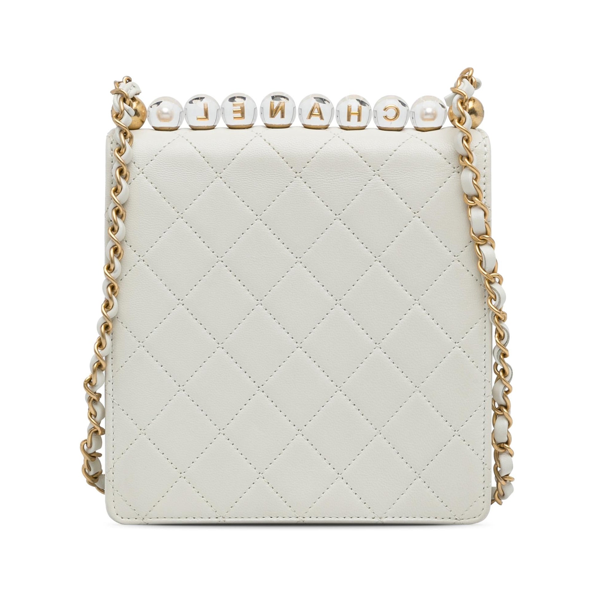 Chanel Chic Pearls Flap Small Handbag Flap 2