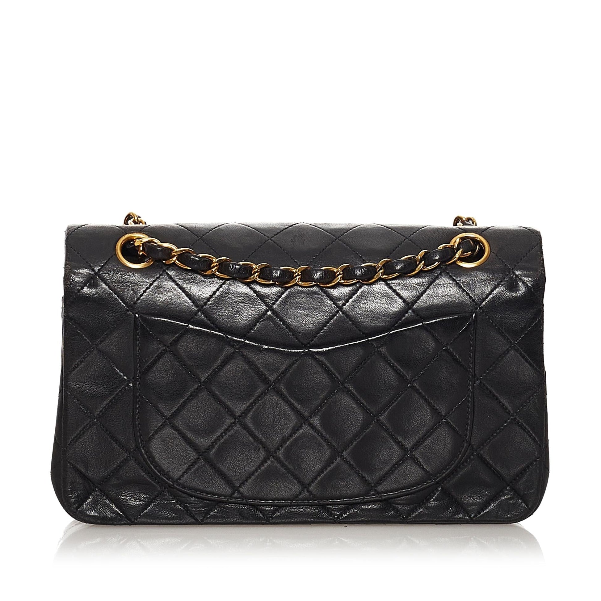 Chanel Classic Lambskin Double Flap SHG-9Z5CBP Small Handbag