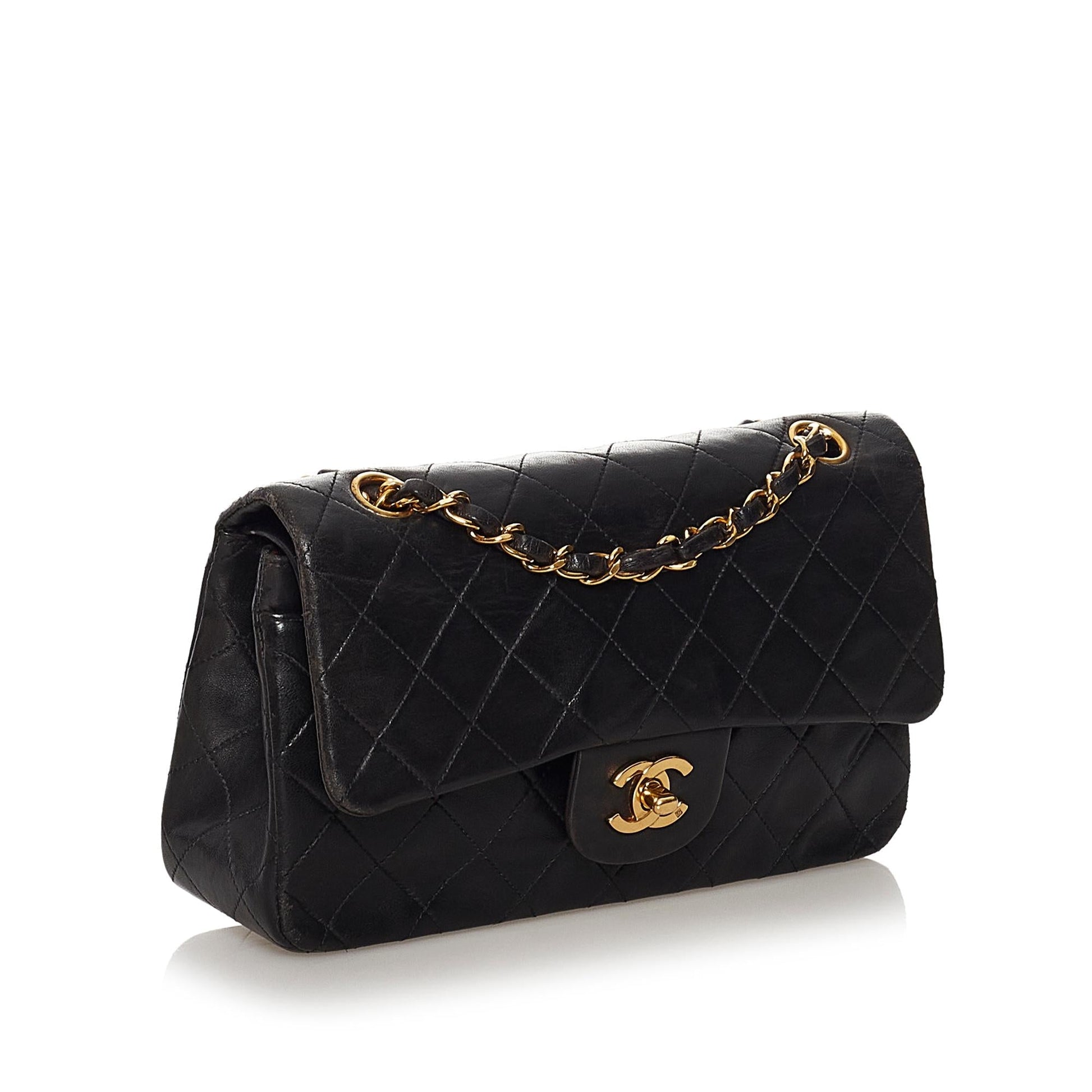 Chanel Classic Lambskin Double Flap SHG-9Z5CBP Small Handbag