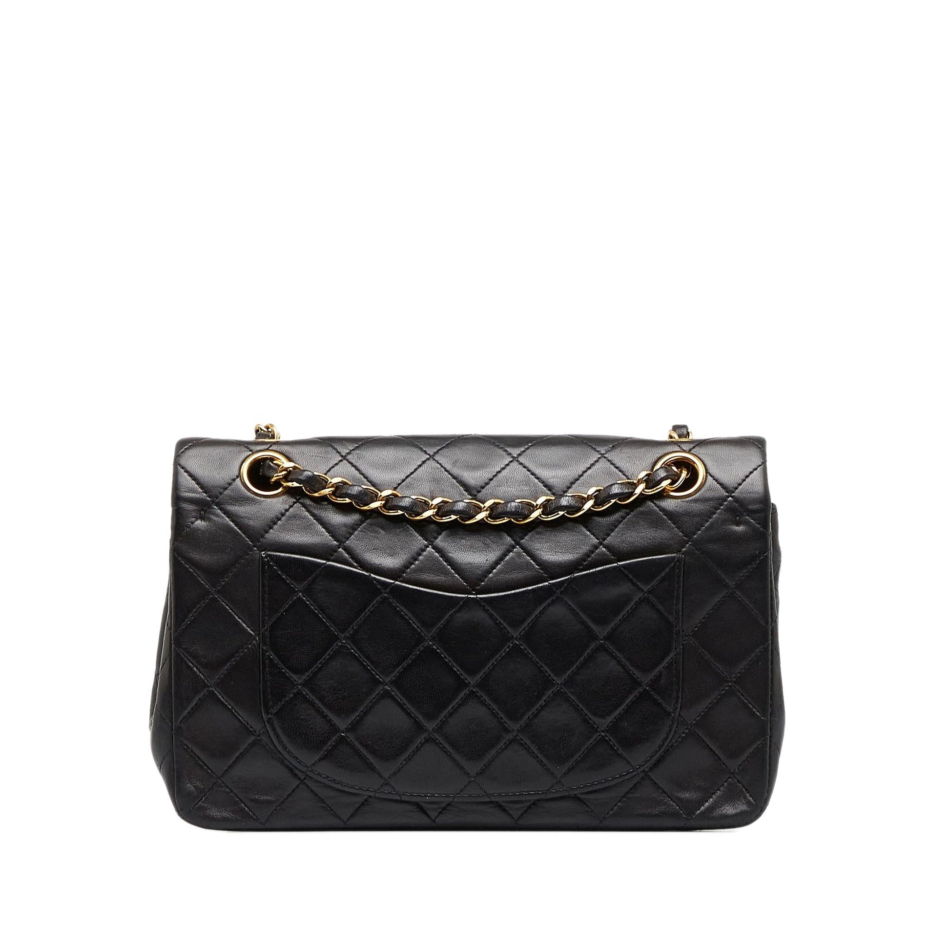 Chanel Classic Lambskin Double Flap SHG-jkgyRF Small Handbag