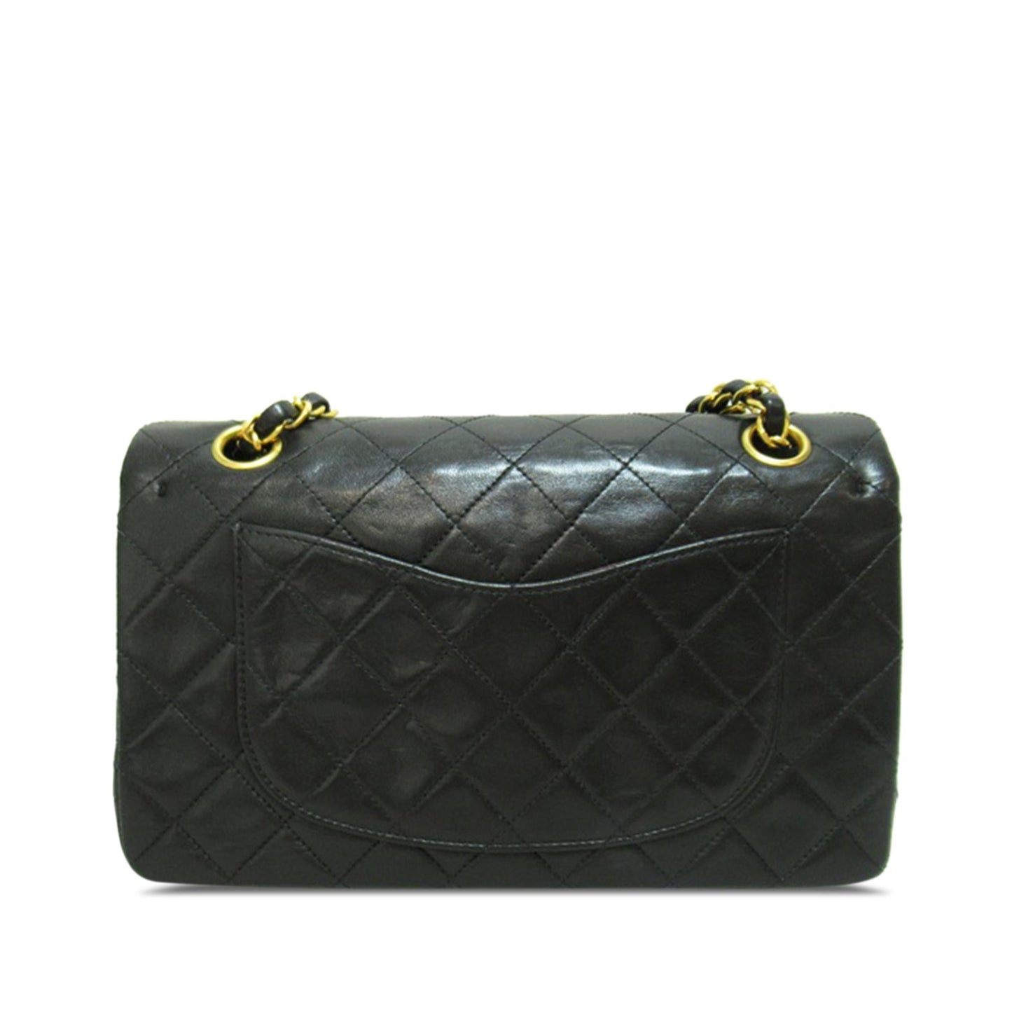 Chanel Classic Lambskin Double Flap SHG-mjPAeK Small Handbag